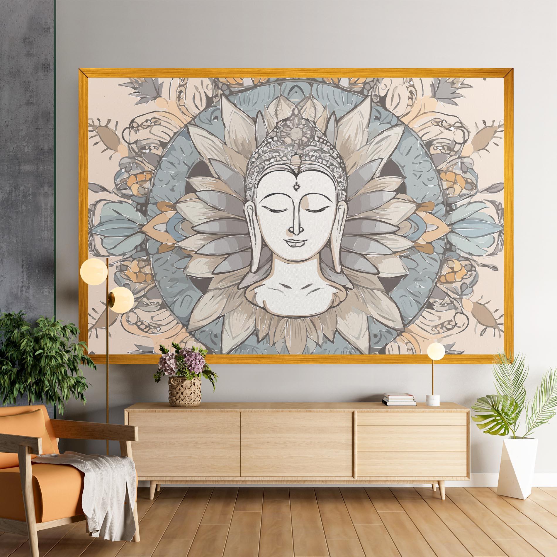 Tablou Canvas Boho Element mockup 9