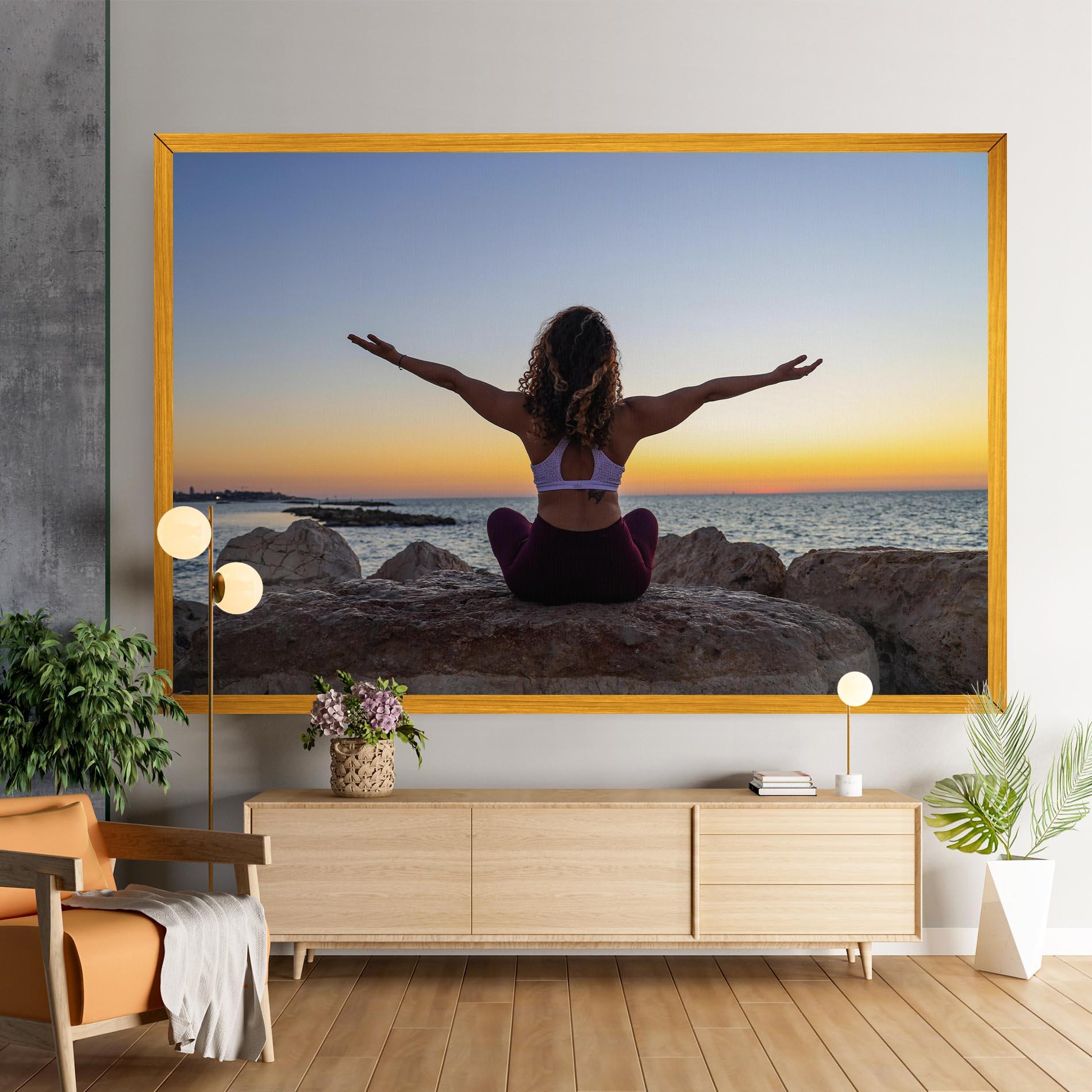 Tablou Canvas Calm Asana mockup 9