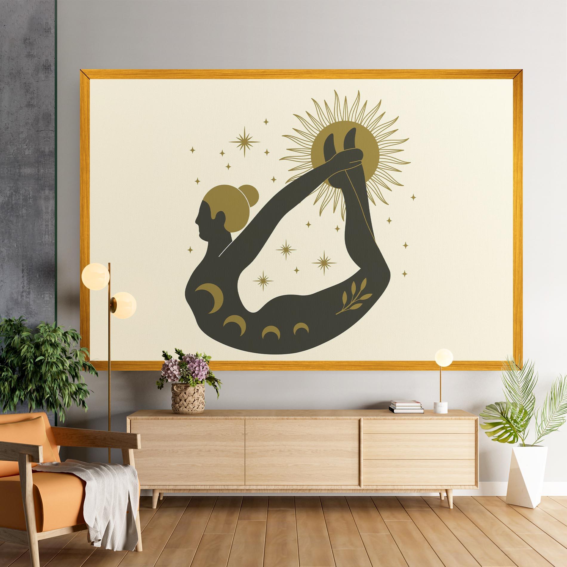 Tablou Canvas Dhanurasana mockup 9