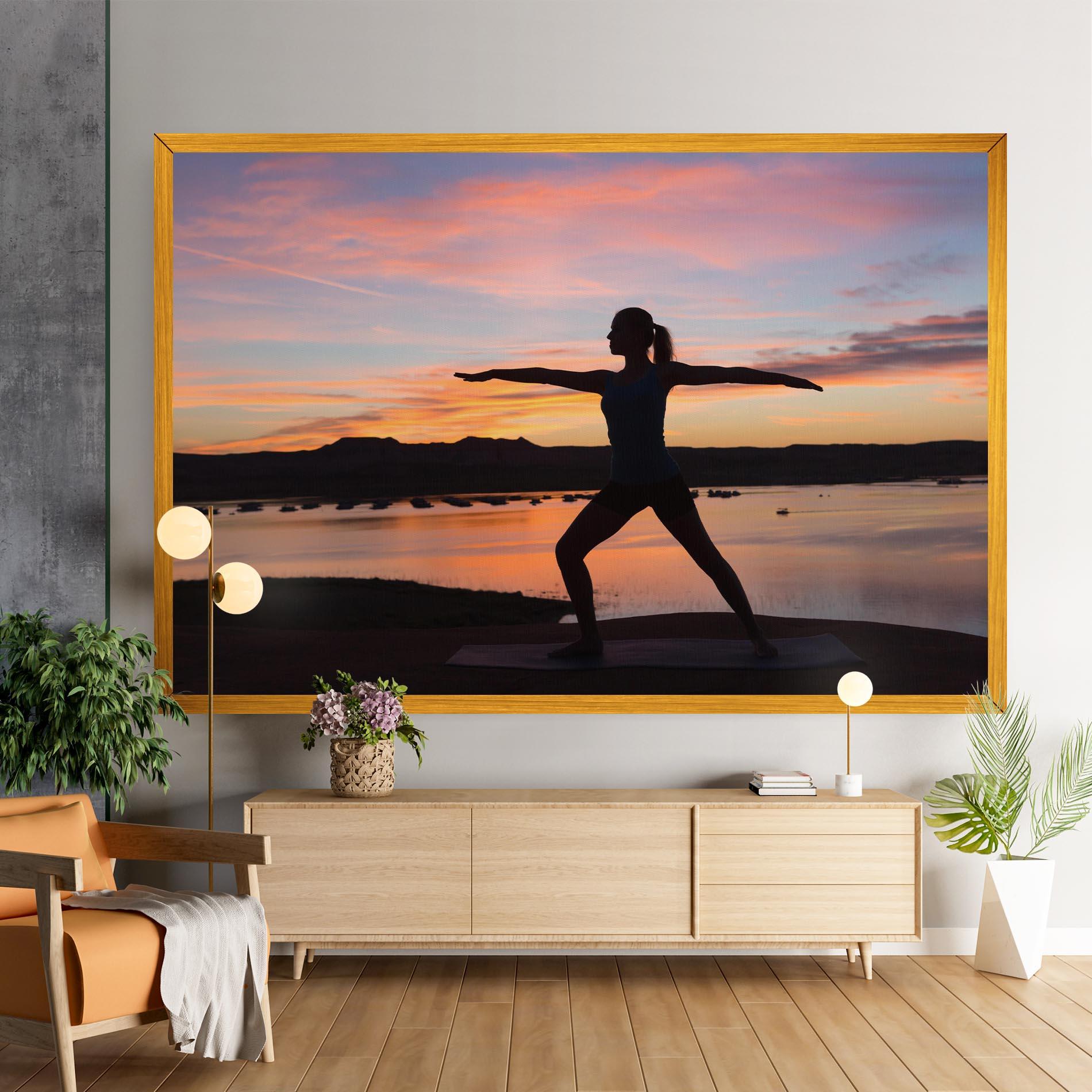 Tablou Canvas Morning Yoga mockup 9