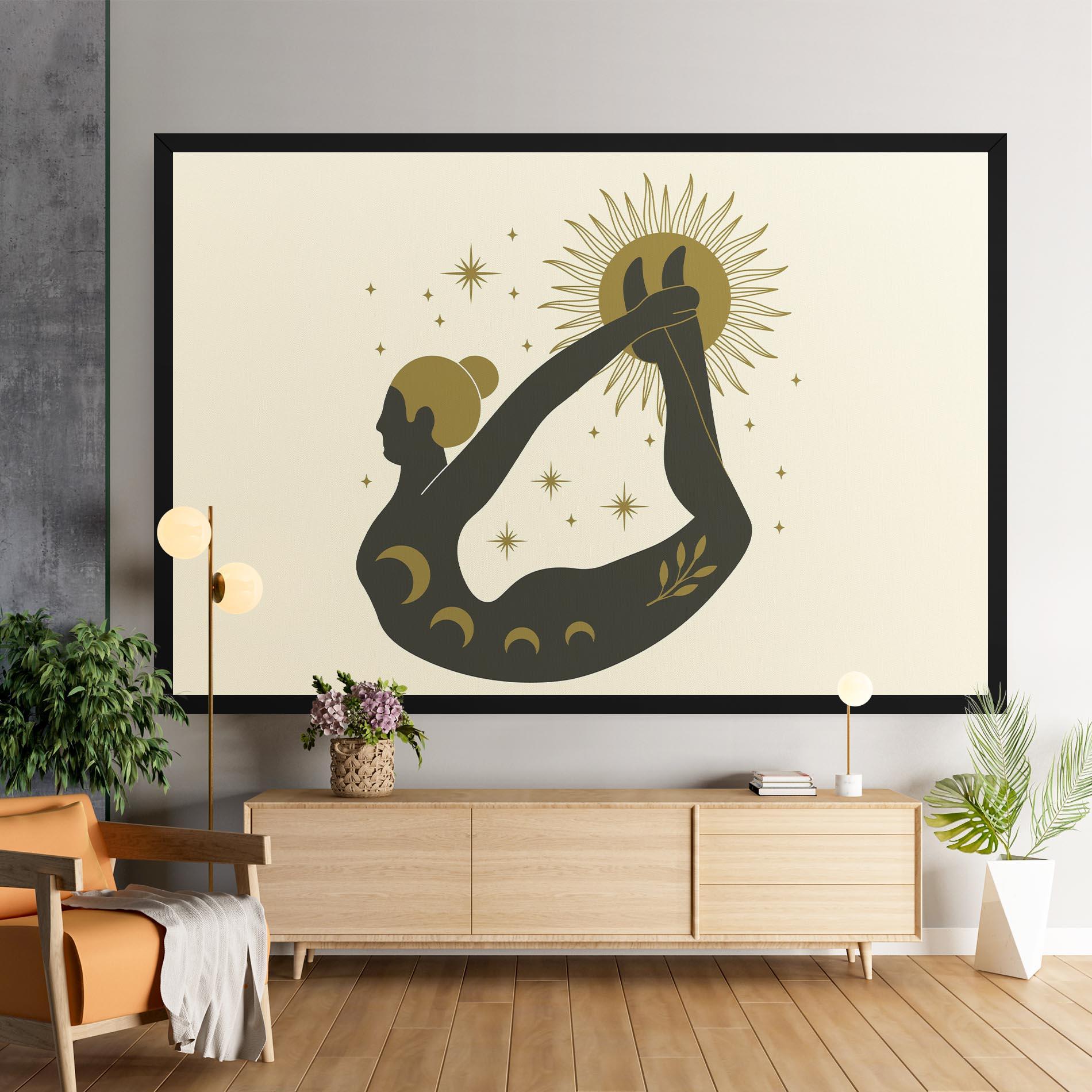 Tablou Canvas Dhanurasana mockup 9