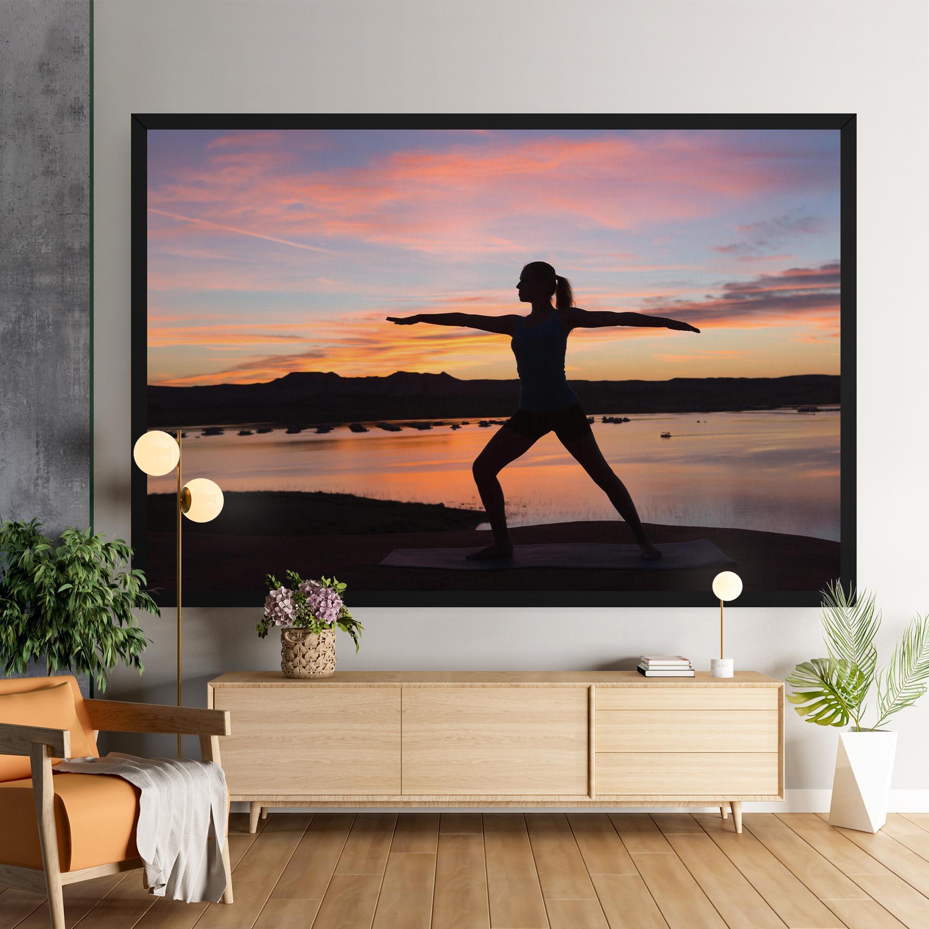 Tablou Canvas Morning Yoga mockup 9