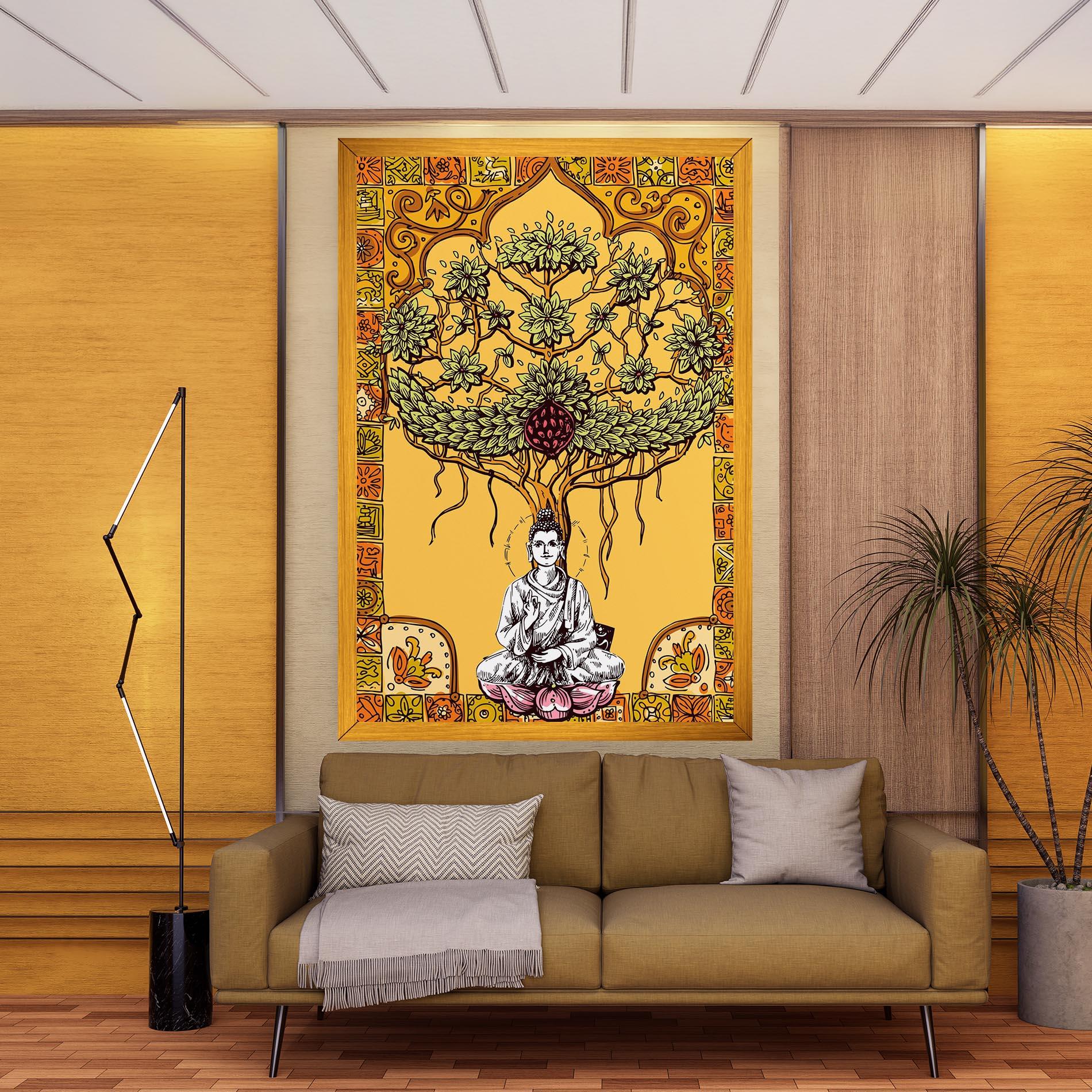 Tablou Canvas Meditation Three mockup 9