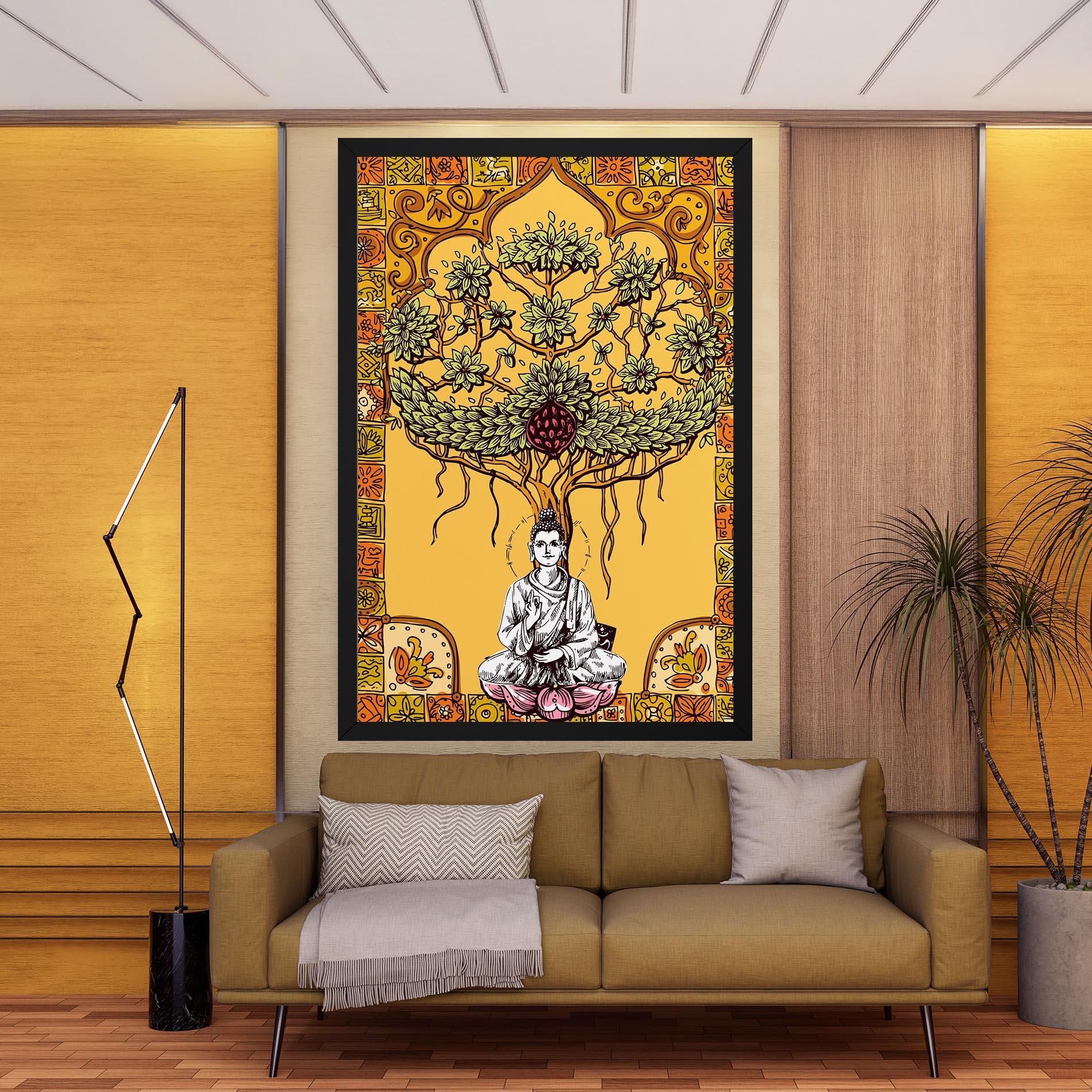 Tablou Canvas Meditation Three mockup 9