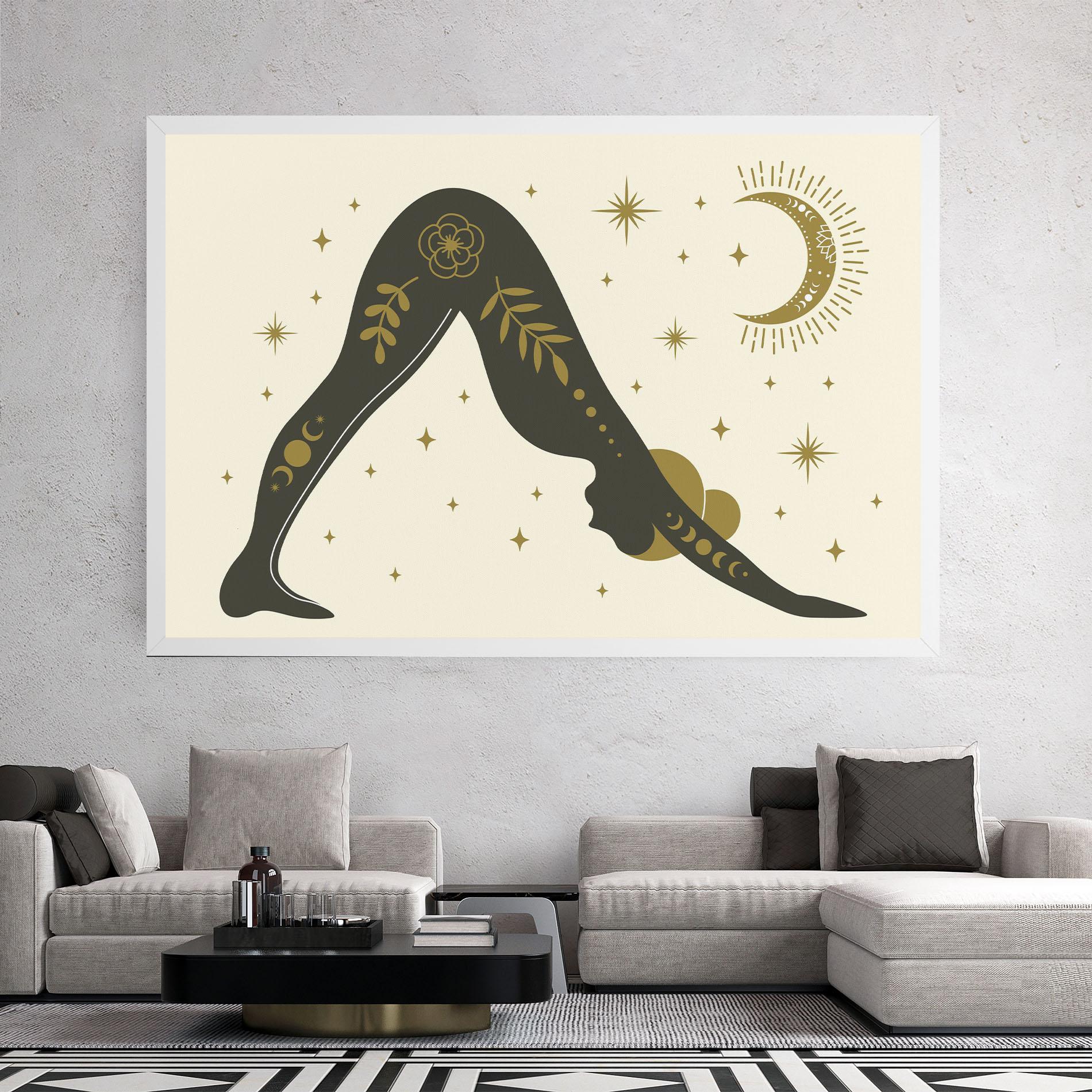 Tablou Canvas Adho Mukha mockup 2