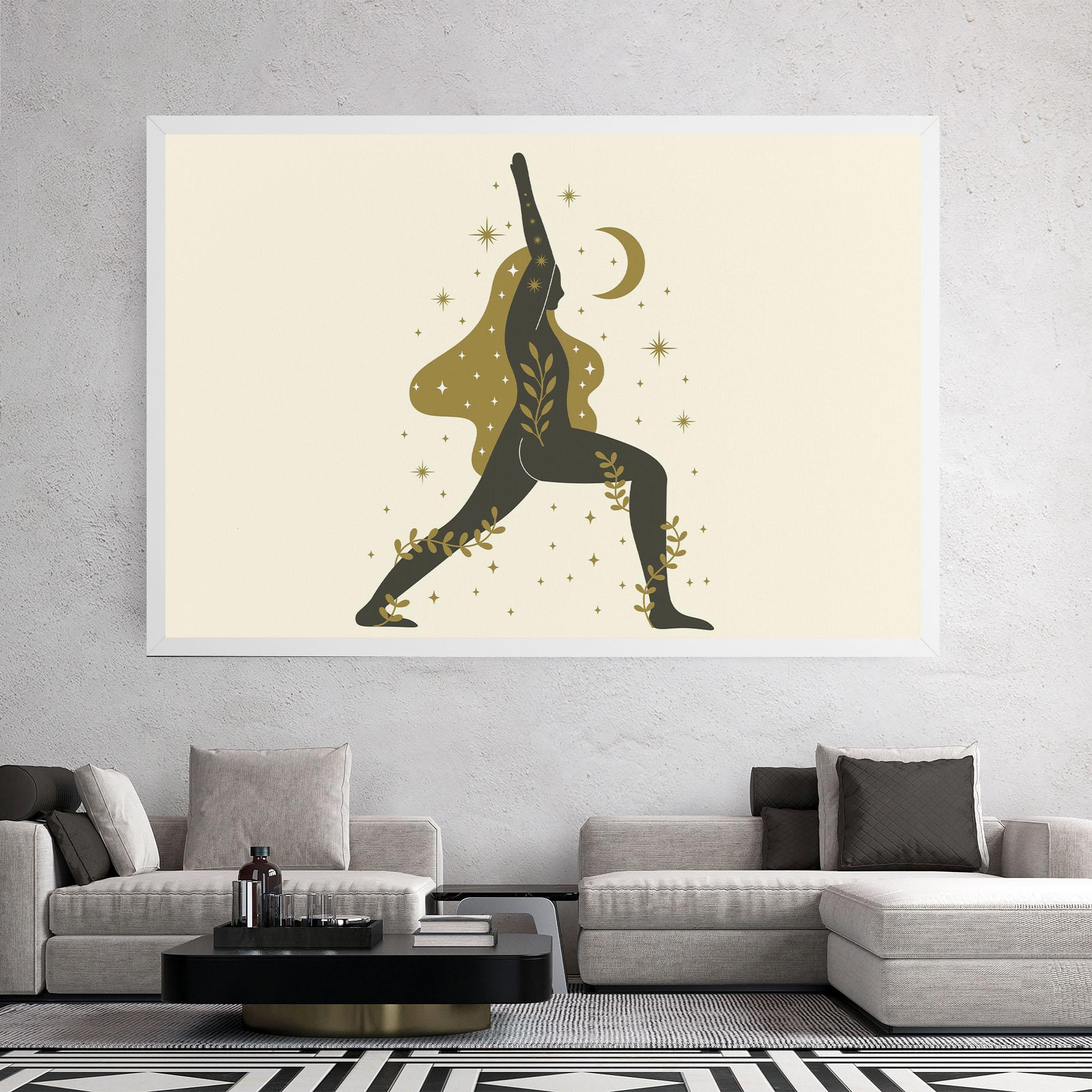 Tablou Canvas Chandrasana mockup 2