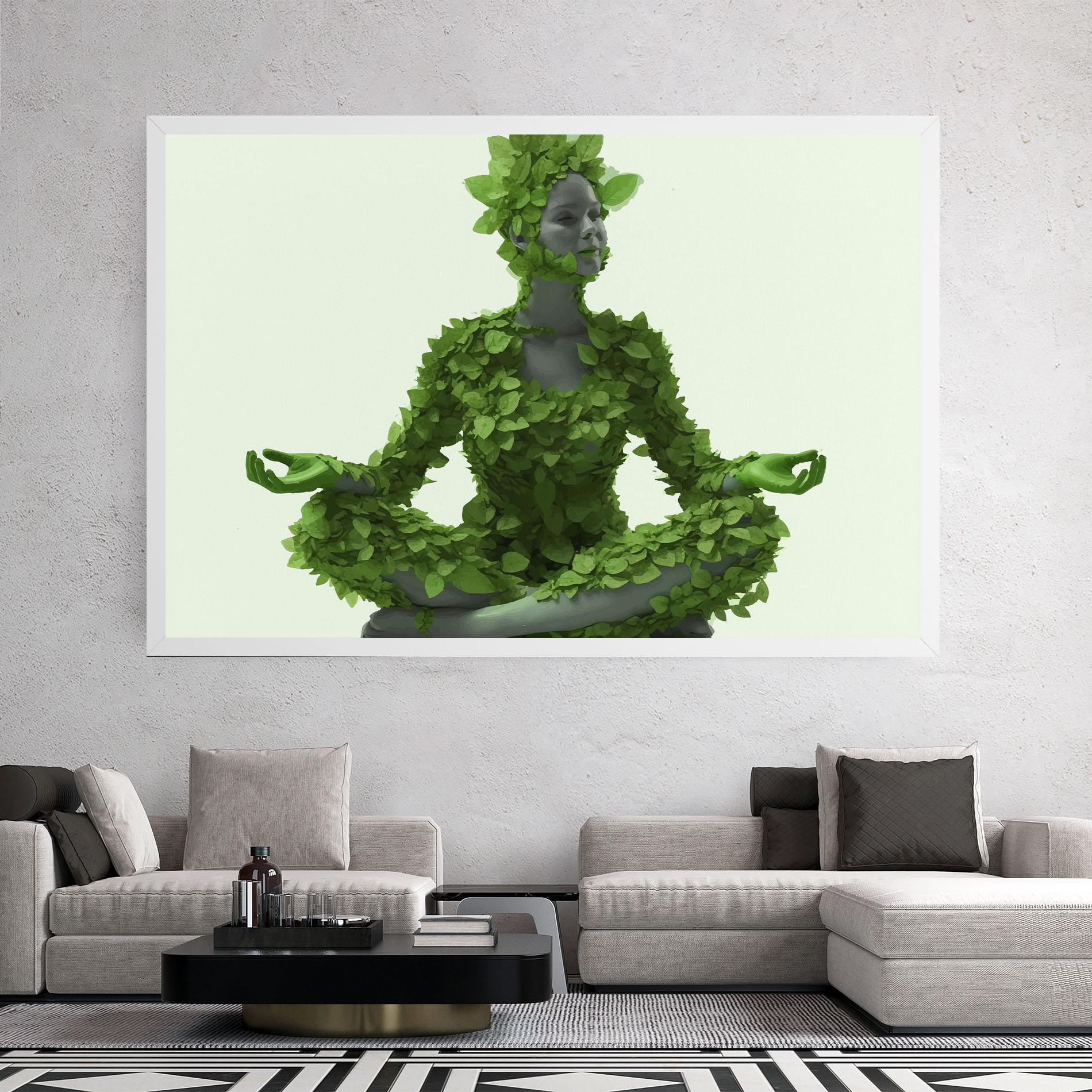 Tablou Canvas Nature Yoga mockup 2