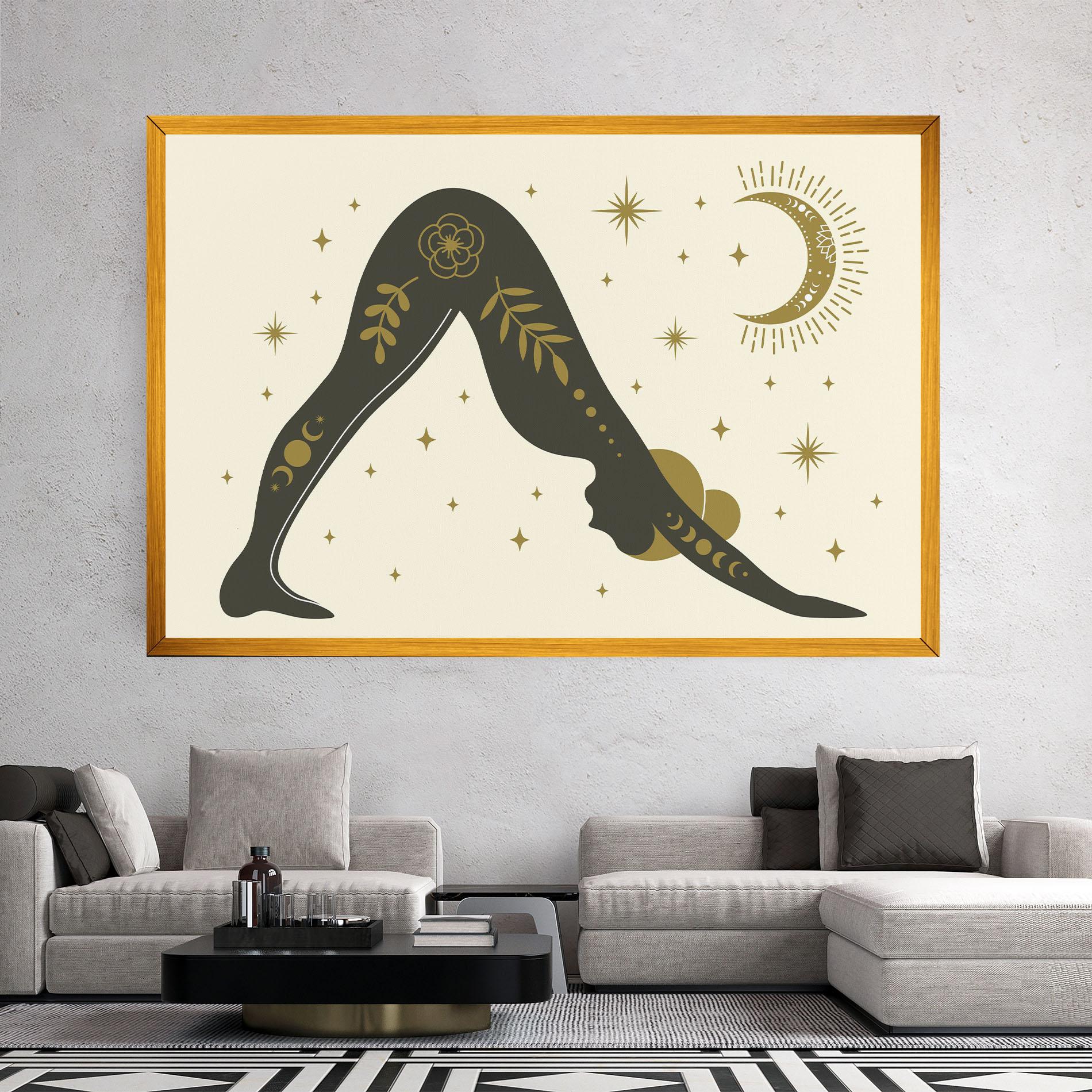 Tablou Canvas Adho Mukha mockup 2