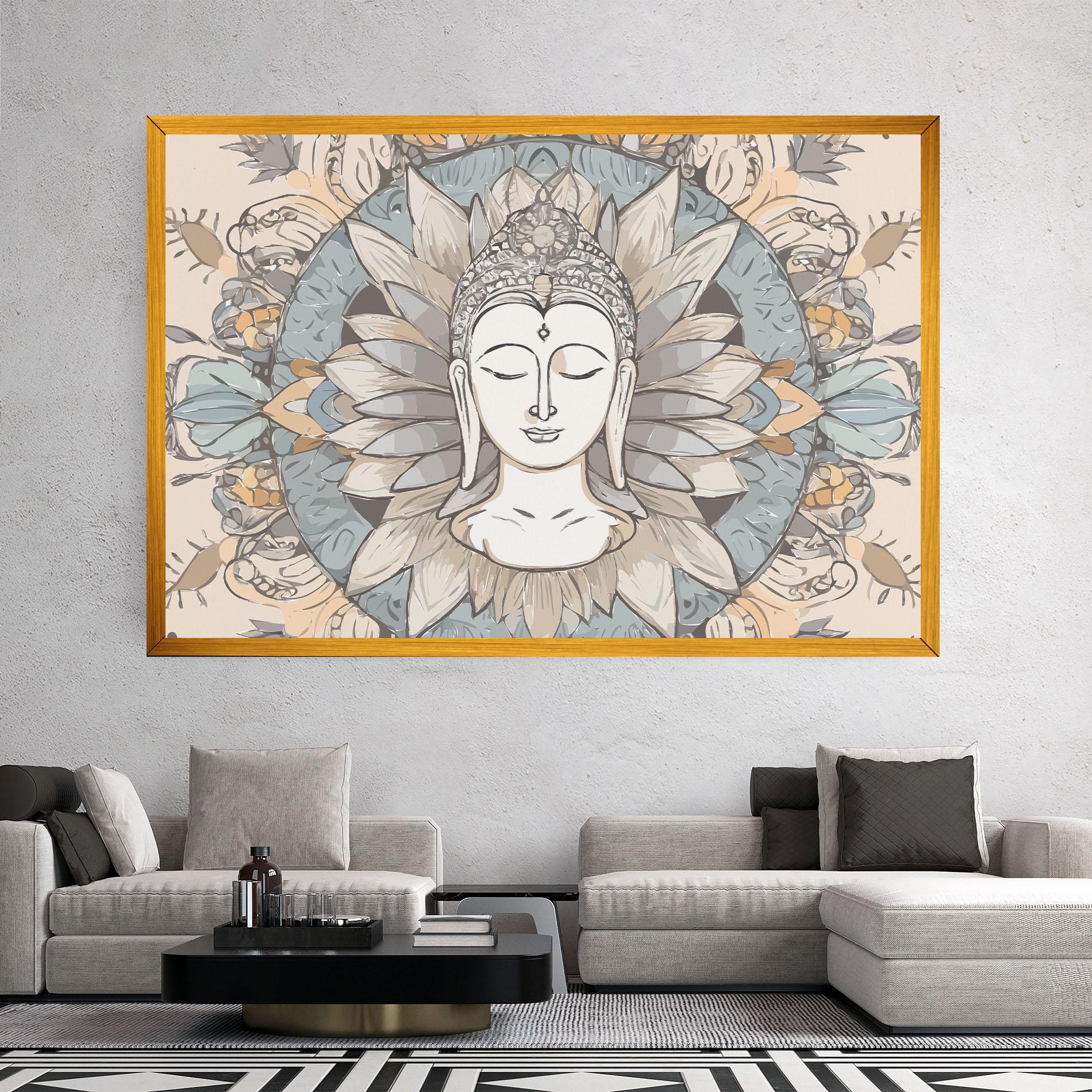 Tablou Canvas Boho Element mockup 2