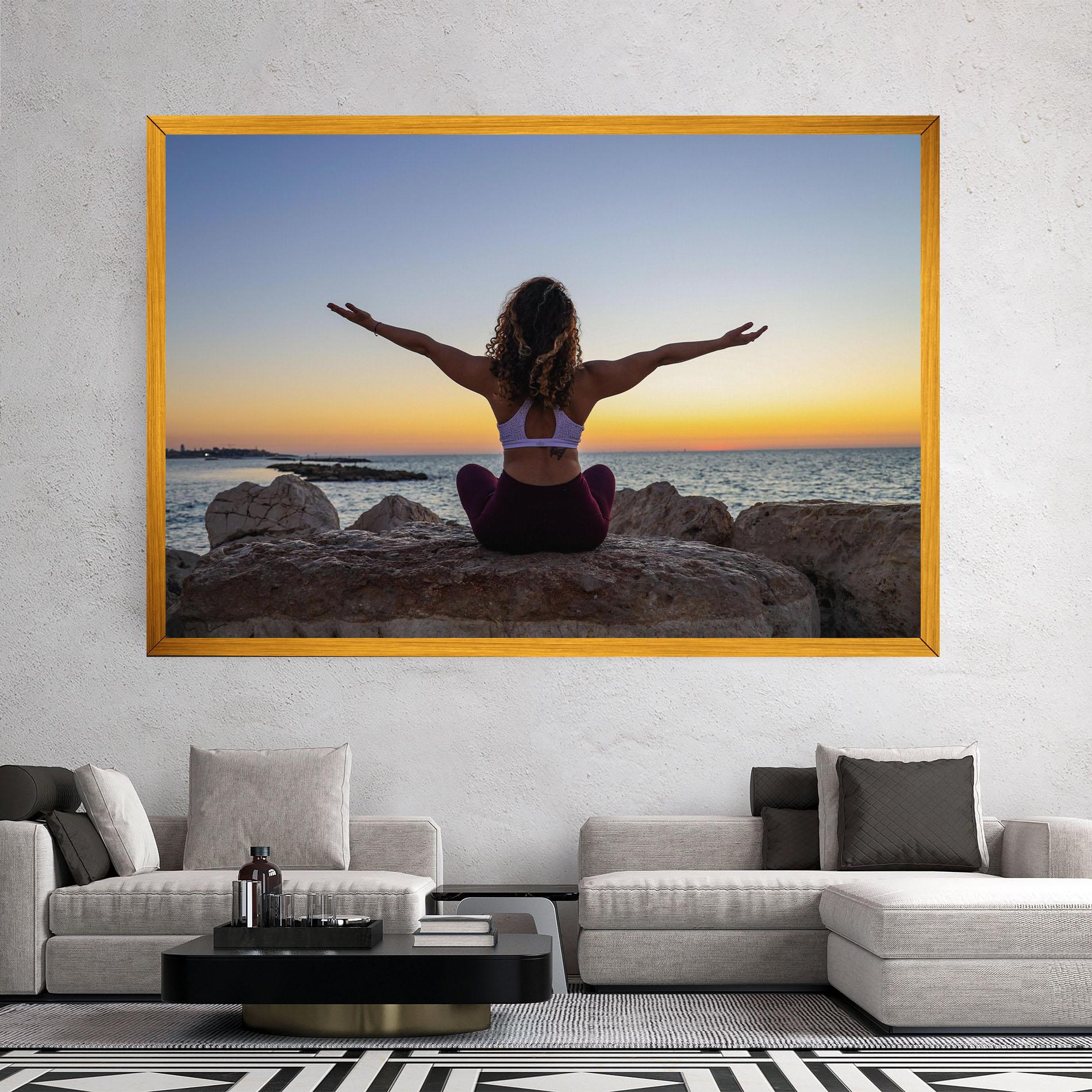 Tablou Canvas Calm Asana mockup 2