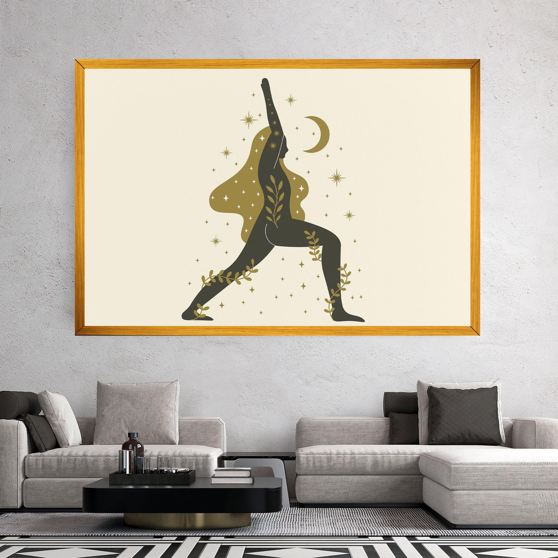 Tablou Canvas Chandrasana mockup 2