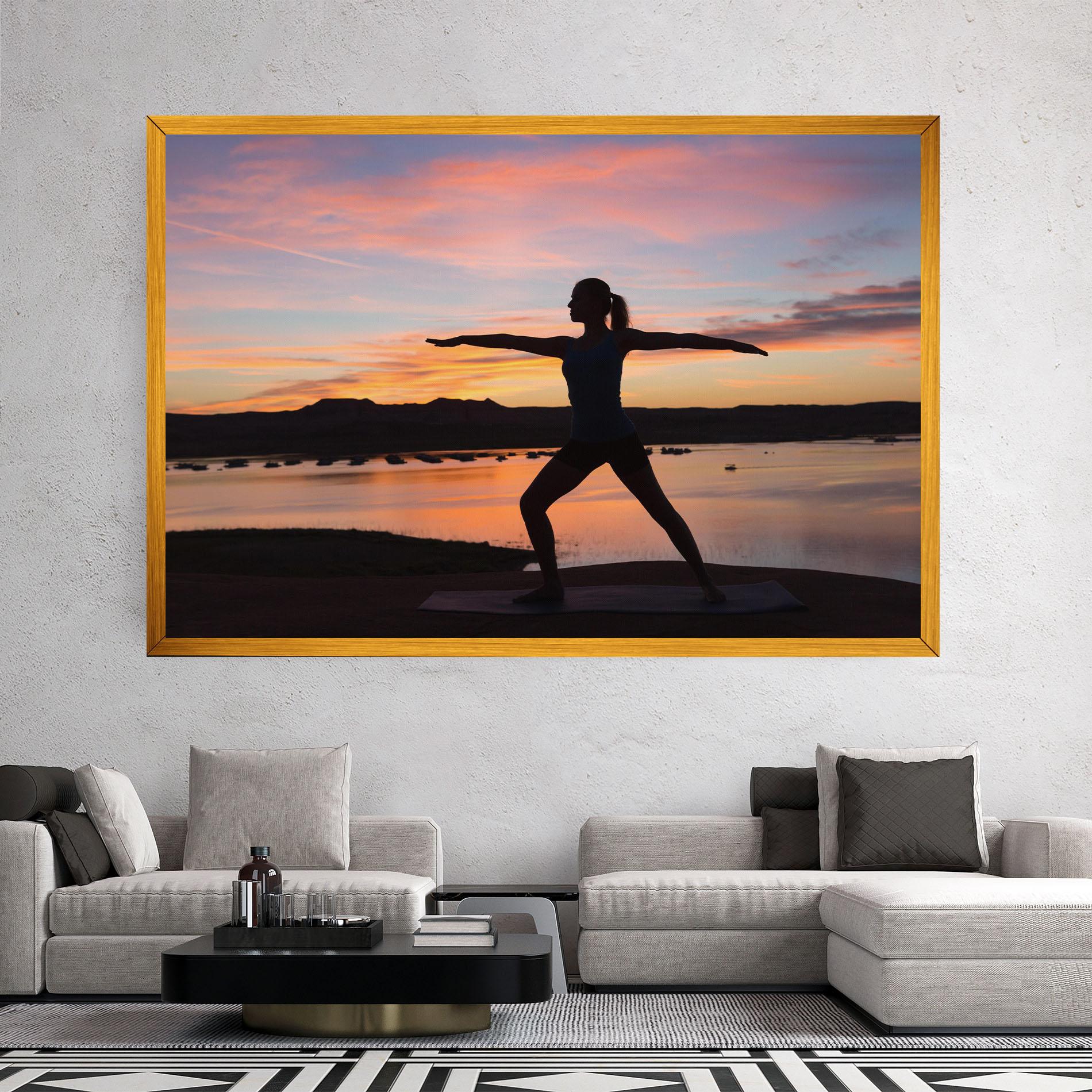 Tablou Canvas Morning Yoga mockup 2