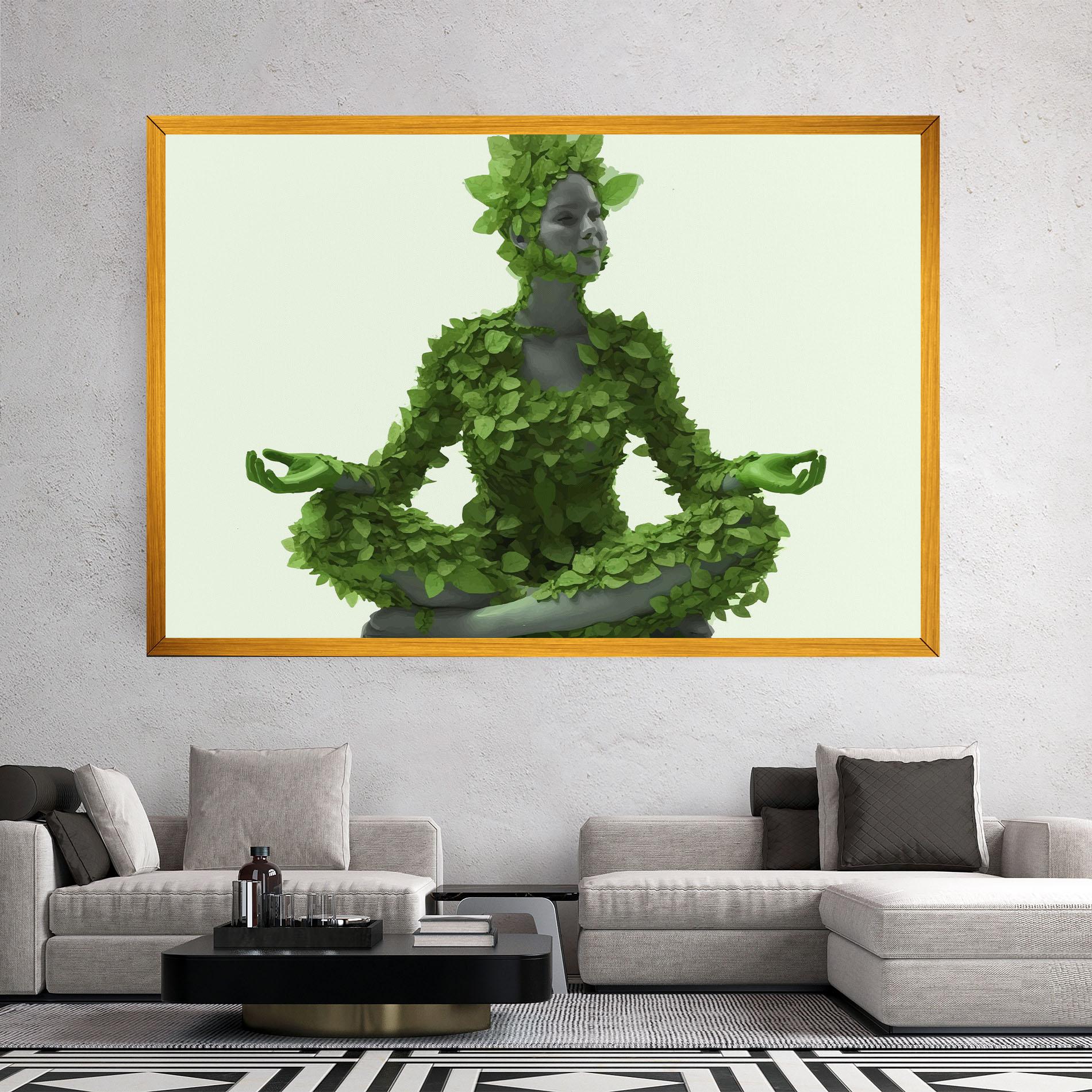 Tablou Canvas Nature Yoga mockup 2