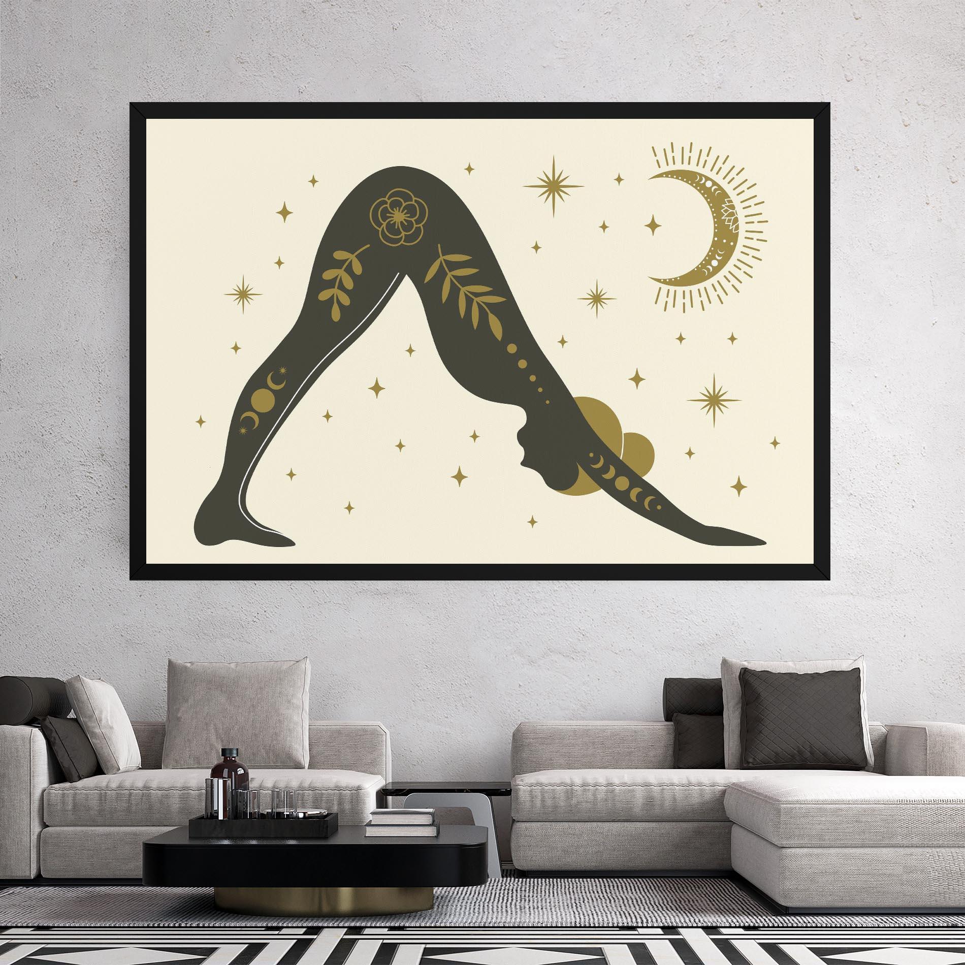 Tablou Canvas Adho Mukha mockup 2