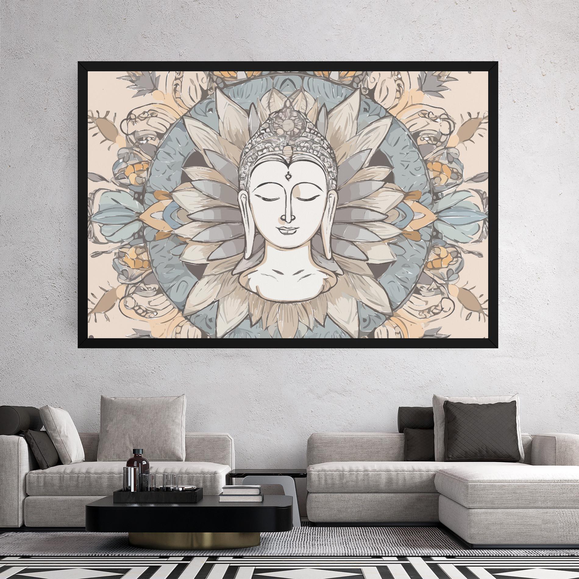 Tablou Canvas Boho Element mockup 2