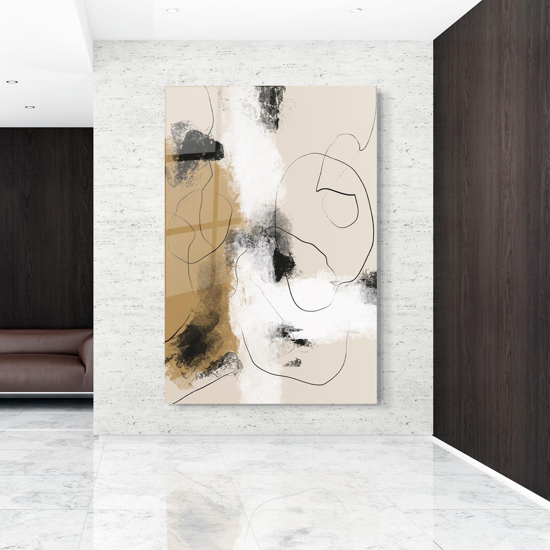 Tablou Sticla Unique Acrylic Paintings mockup 9