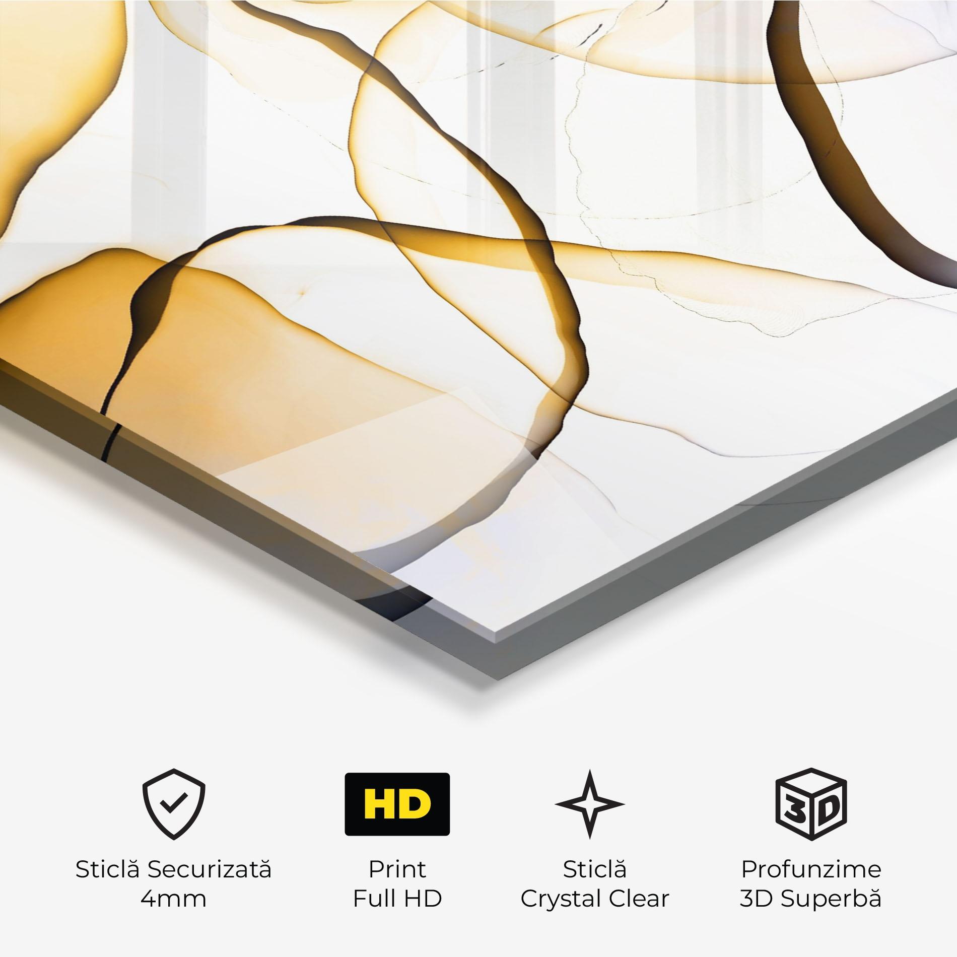 Tablou Sticla Abstract Alcohol Ink mockup 3