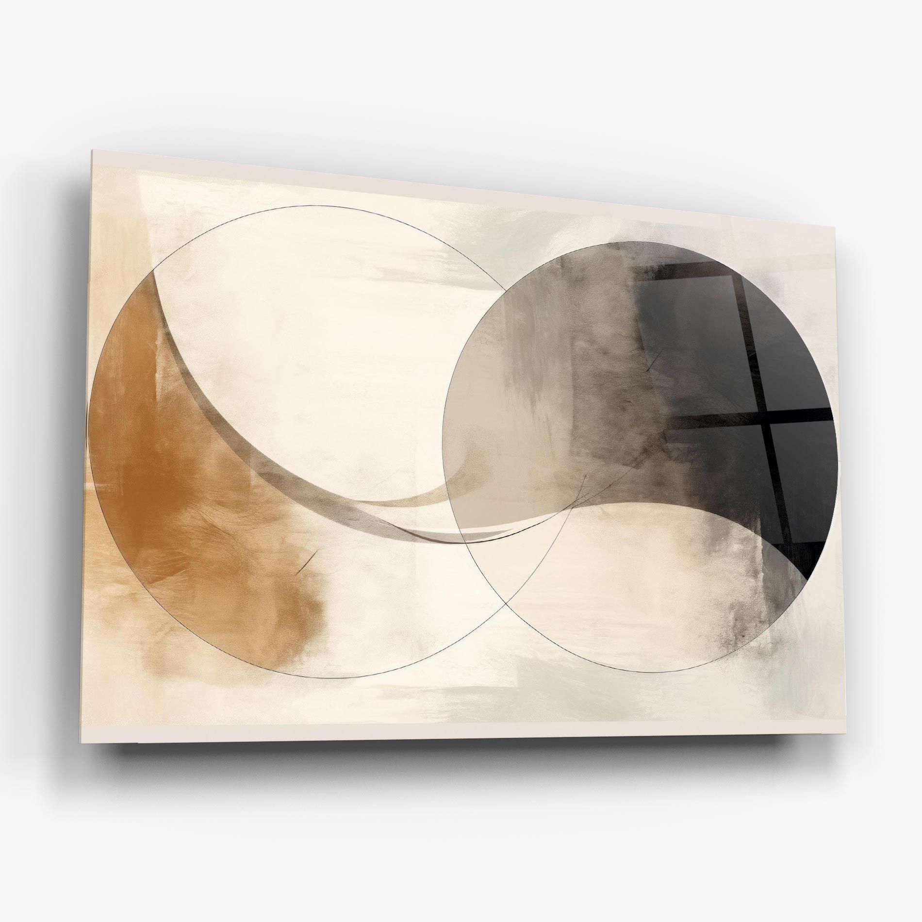 Abstract Circle Painting mockup 6