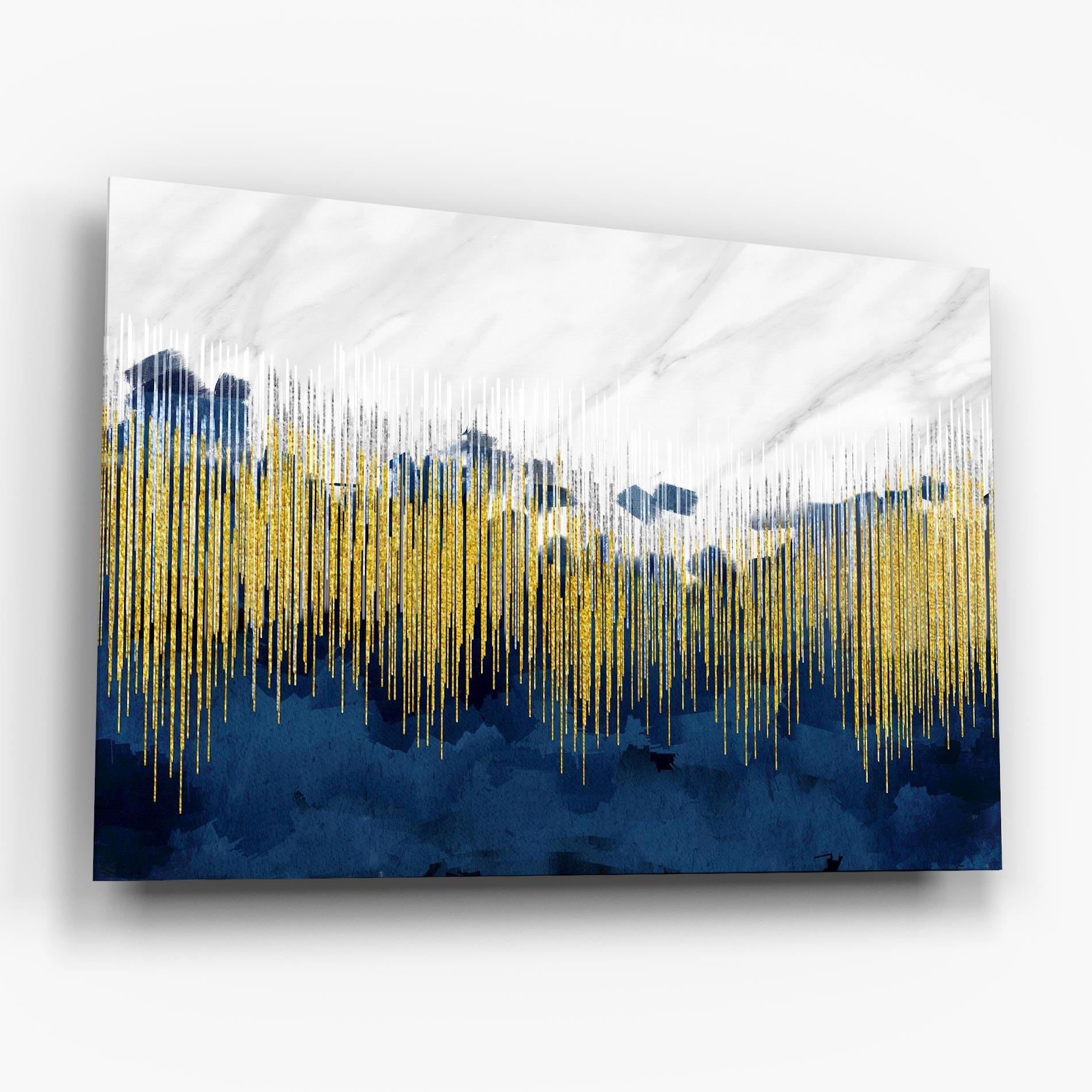 Tablou Sticla Abstract Marble Art mockup 6