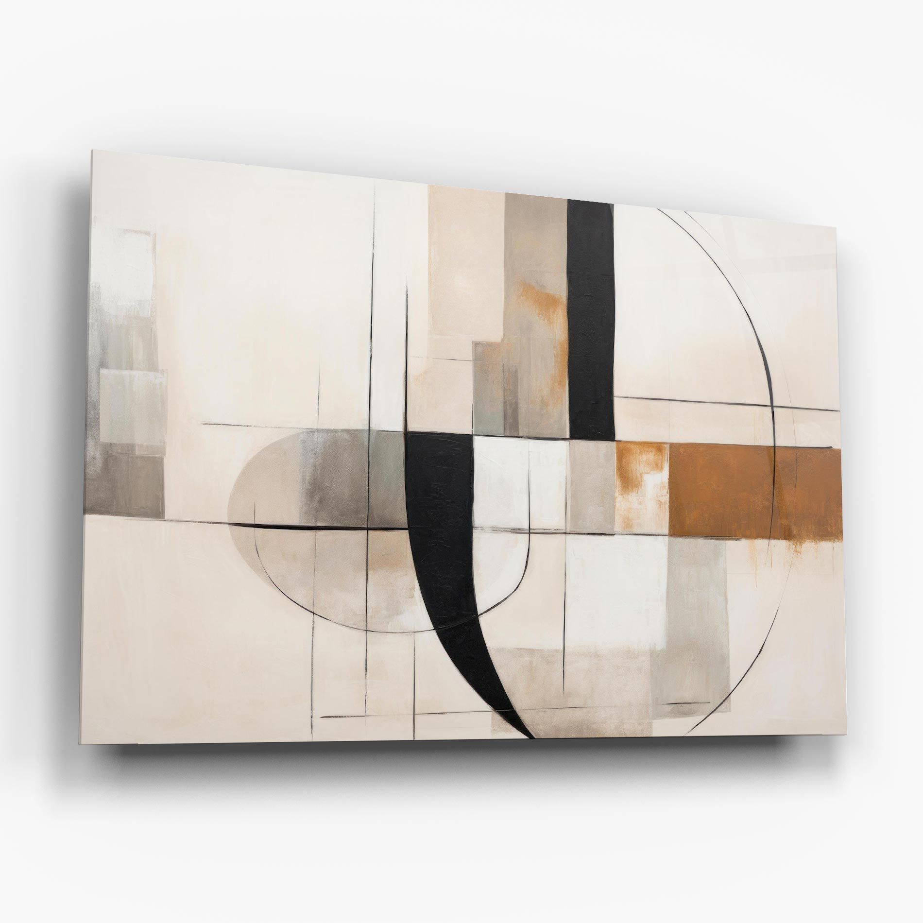 Black Abstract Lines mockup 6