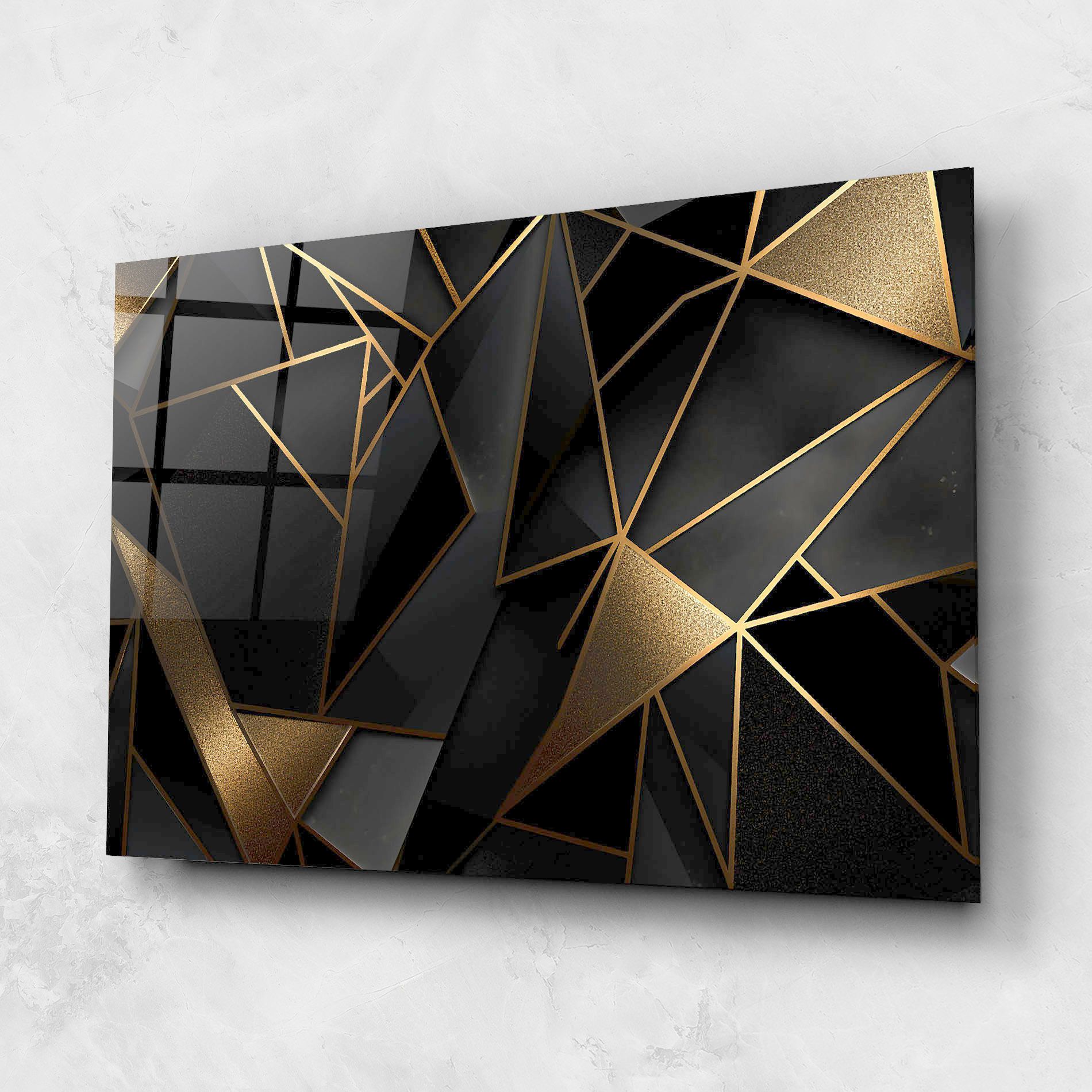 Abstract Golden Art mockup 1