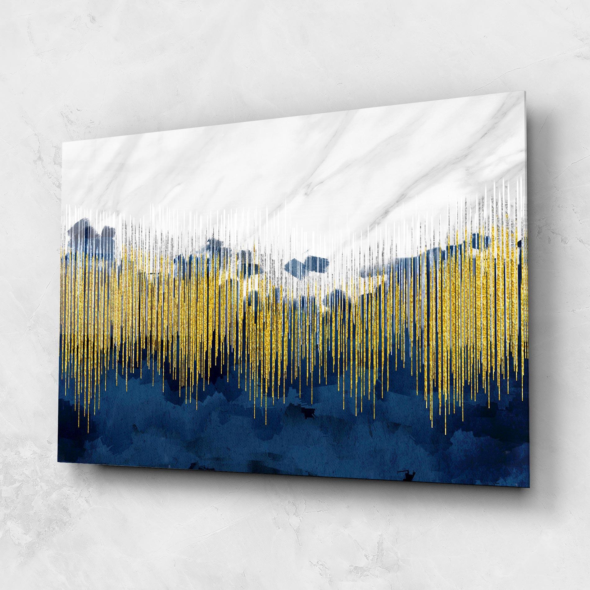 Tablou Sticla Abstract Marble Art mockup 1