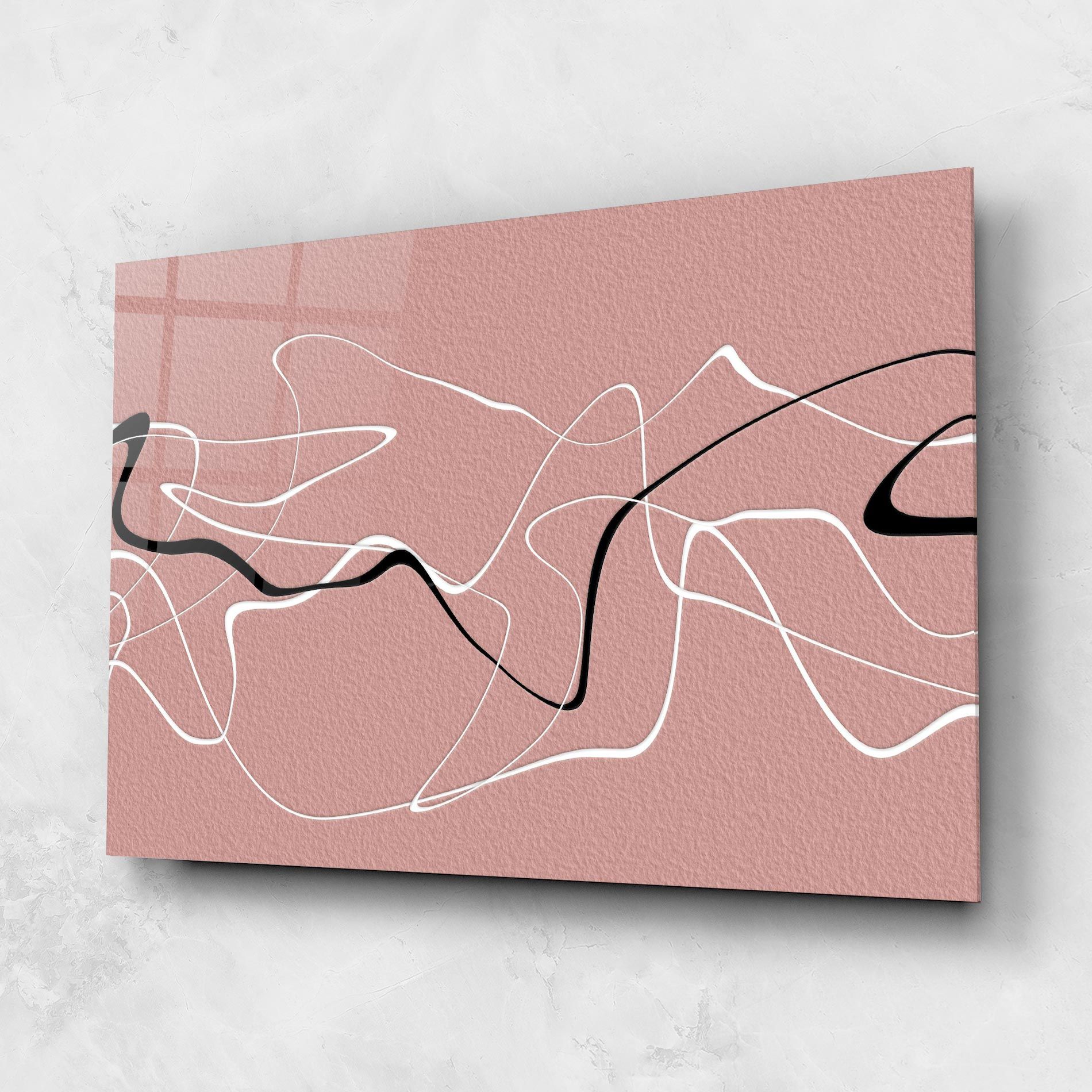 Abstract Pink Painting mockup 1