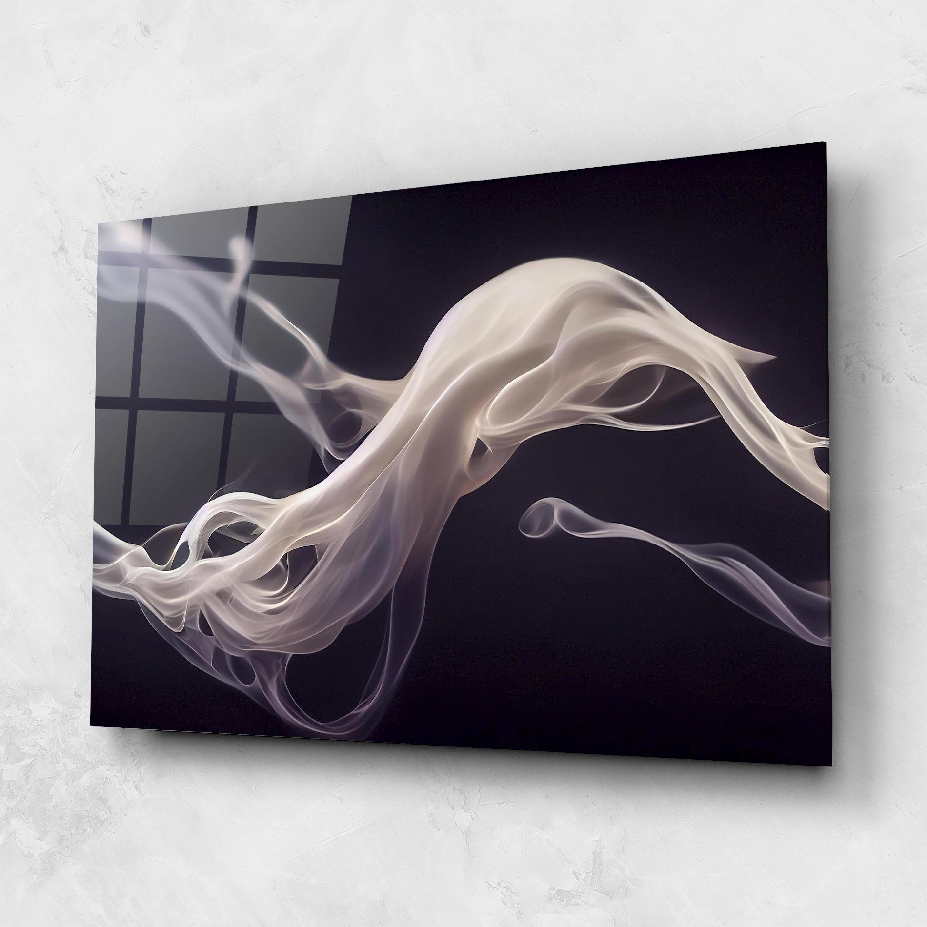 Tablou Sticla Grey Smoke mockup 1