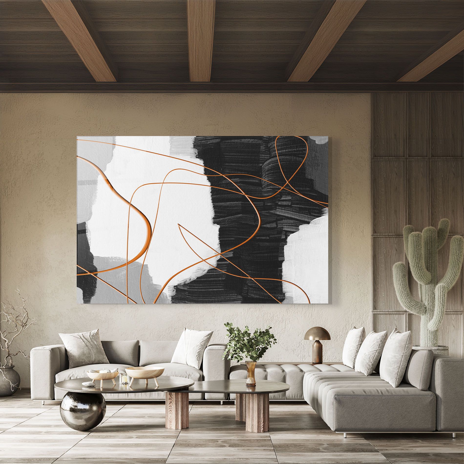 Abstract Ink Painting mockup 8