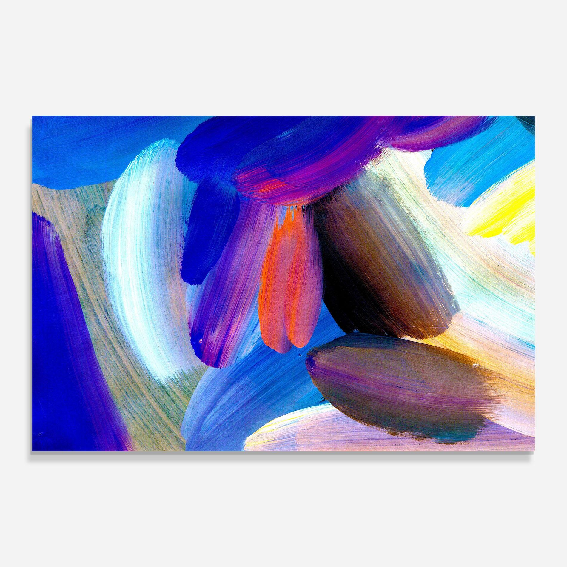 Tablou Sticla Colorful Abstract mockup 0