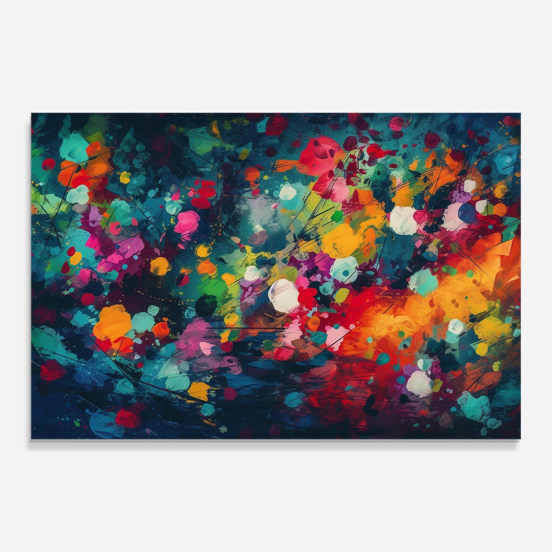 Colors Blue Background mockup 0