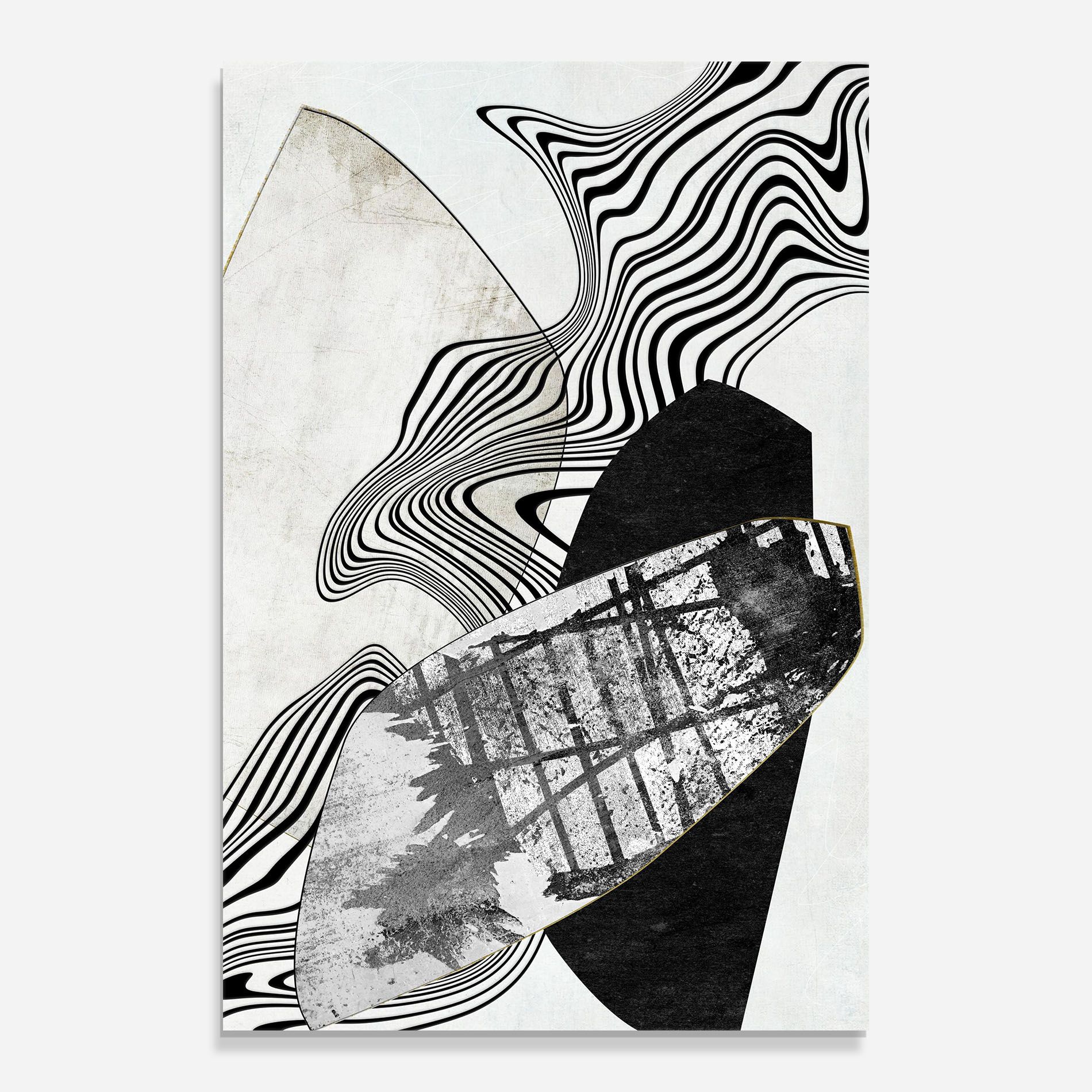 Abstract Black Lines mockup 0