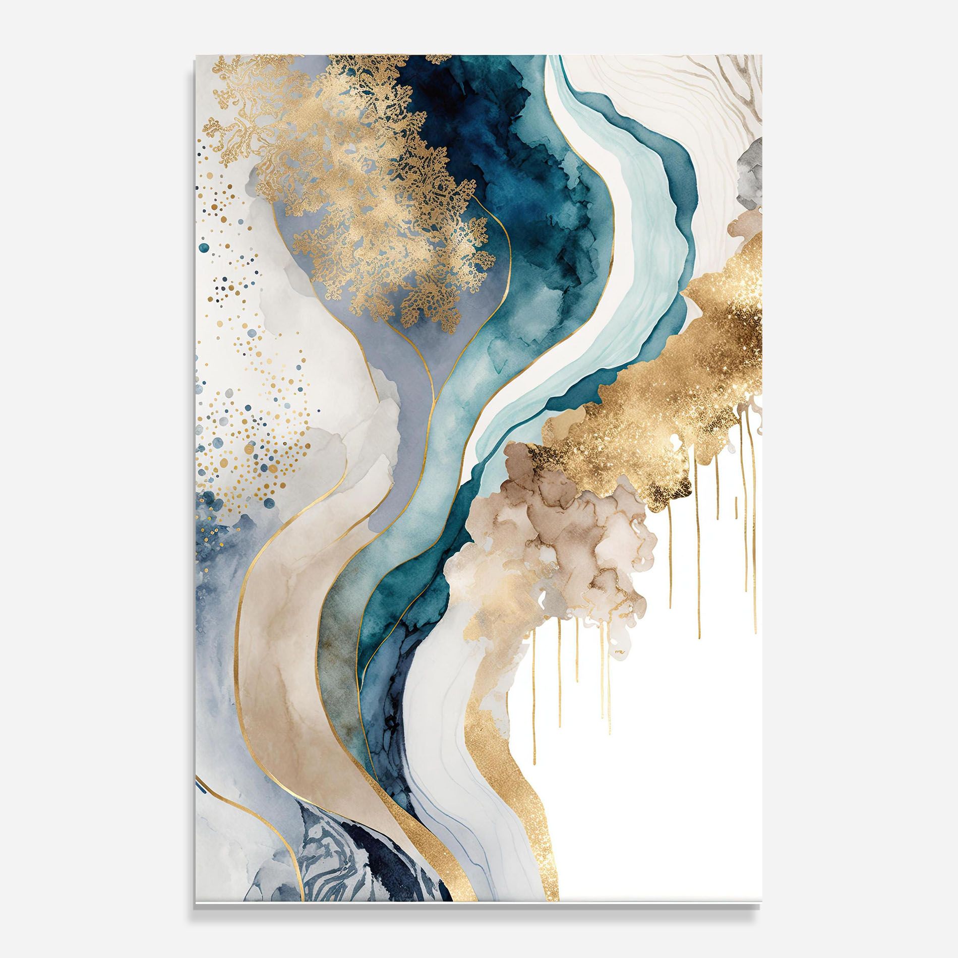 Light Blue Waves mockup 0