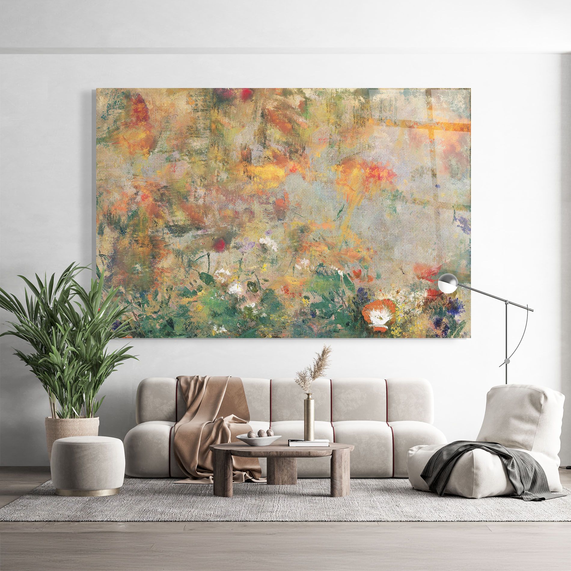 Abstract Flowers mockup 9