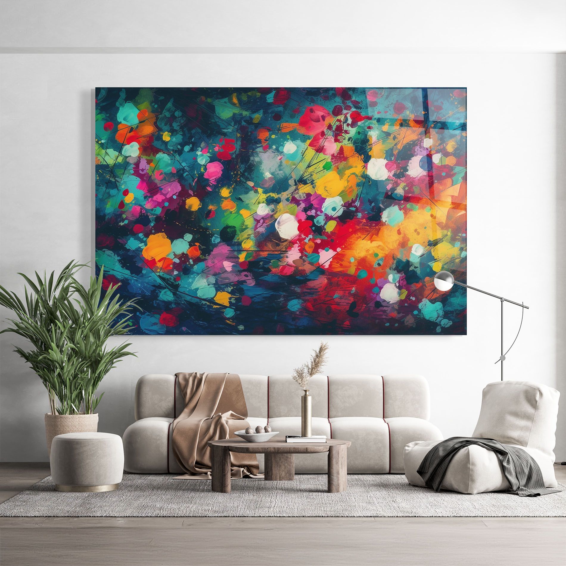 Colors Blue Background mockup 9