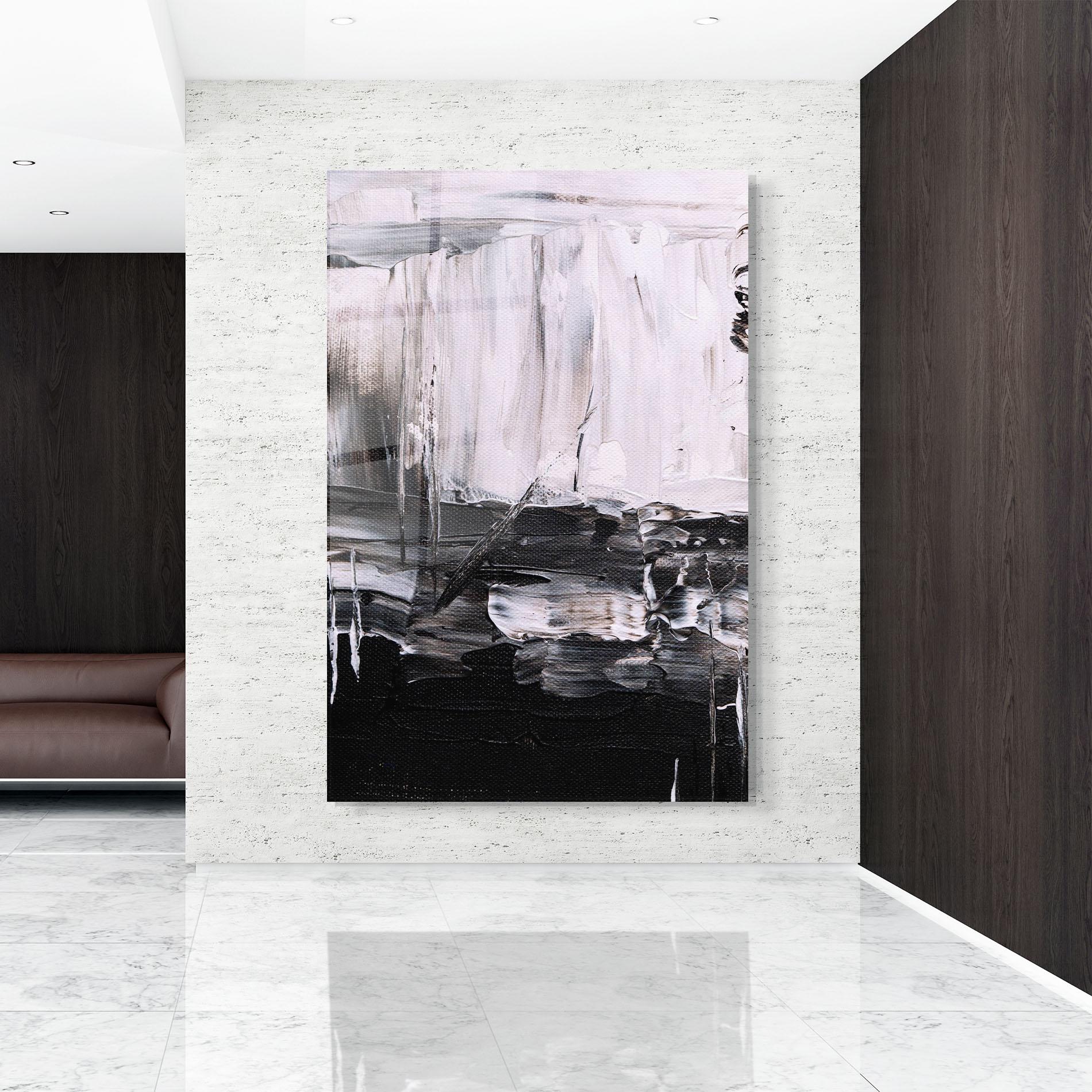 Tablou Sticla Abstract Paintings mockup 9