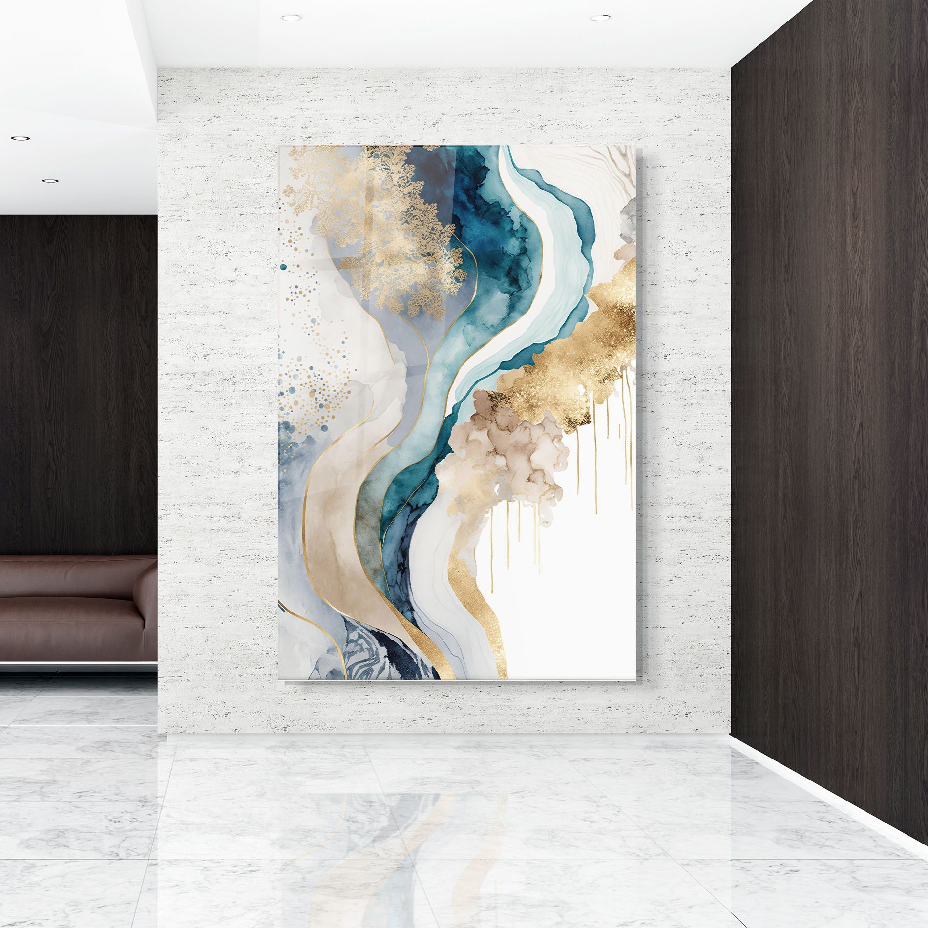 Light Blue Waves mockup 9