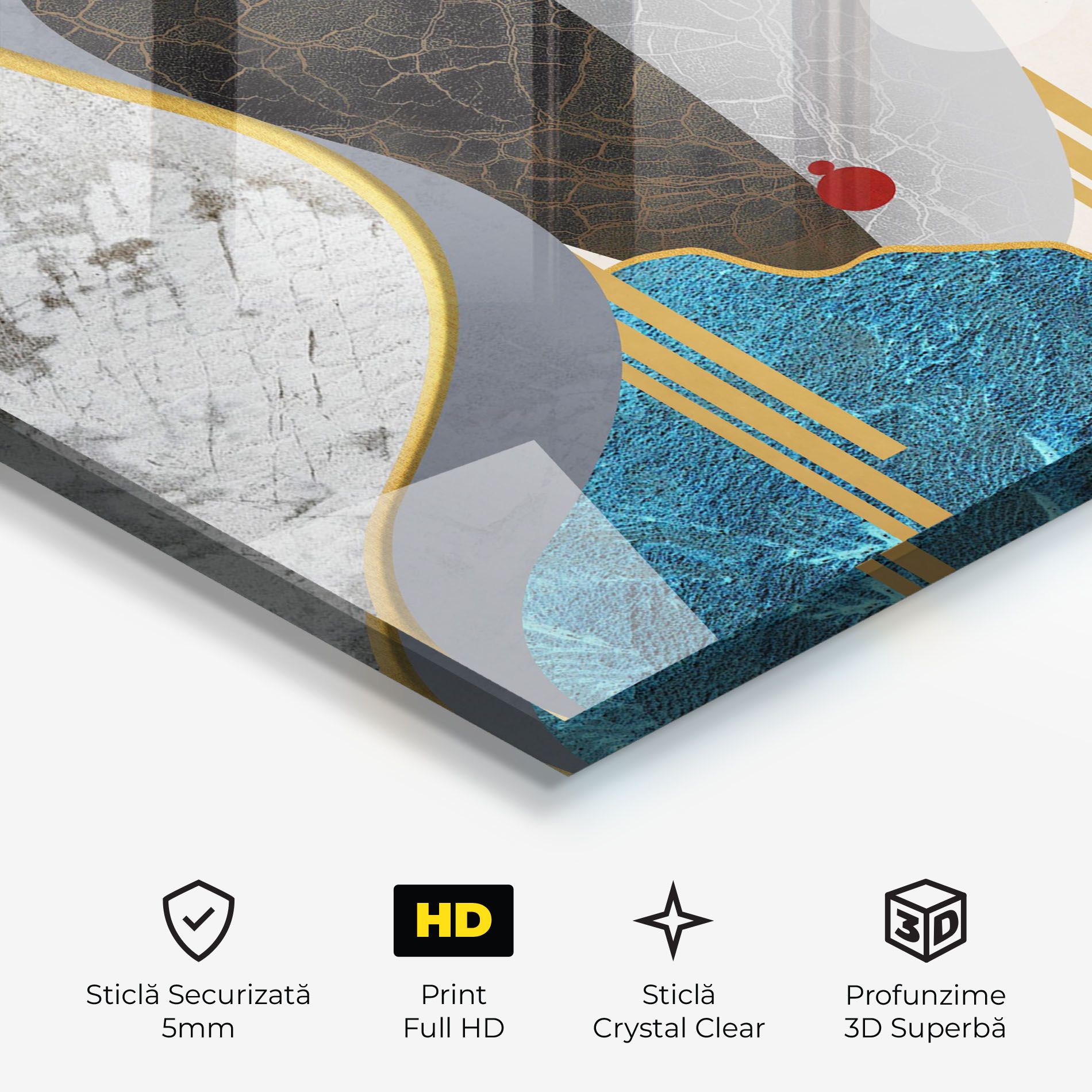 Abstract Blue Face mockup 3