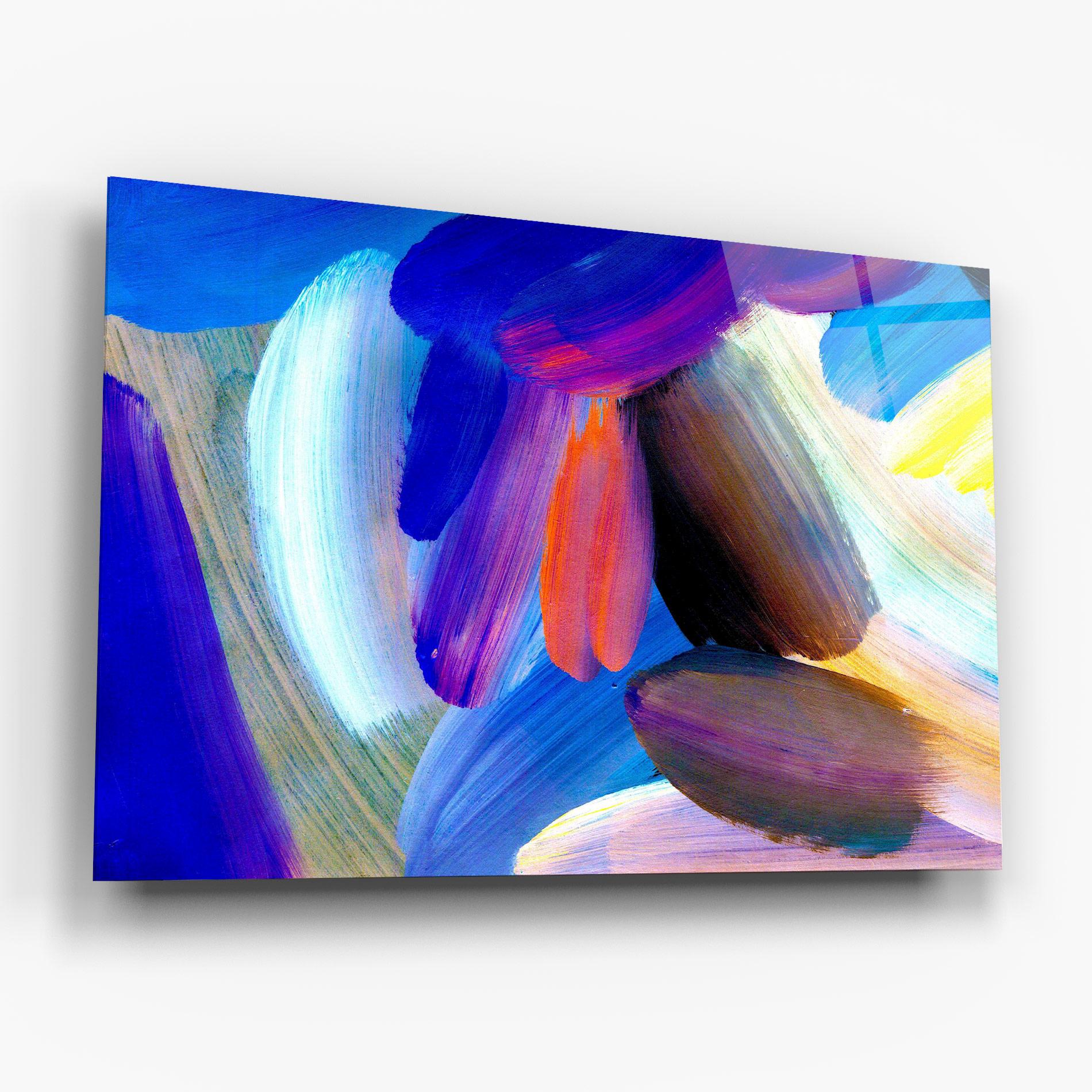 Tablou Sticla Colorful Abstract mockup 6