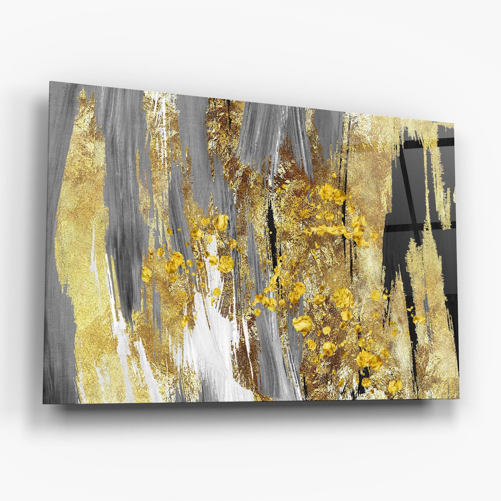 Golden Grfey Lines mockup 6