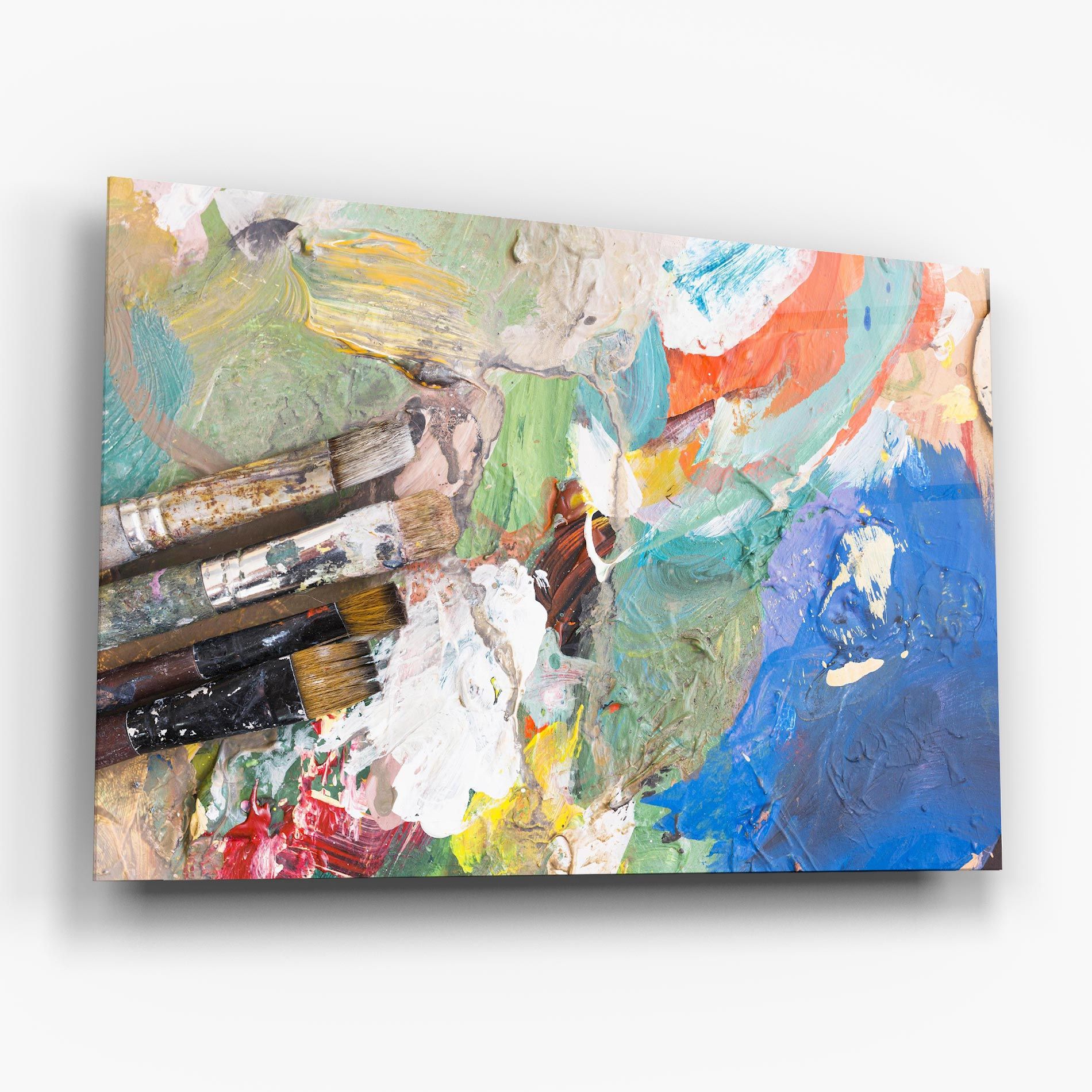 Messy Paint Brushes mockup 6