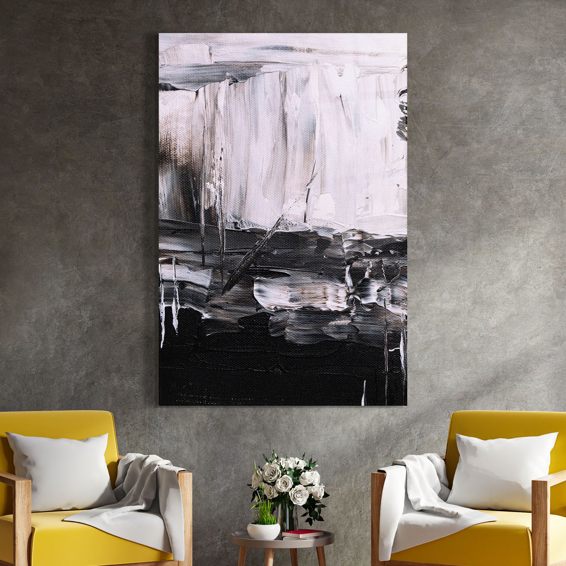 Abstract Paintings mockup 4
