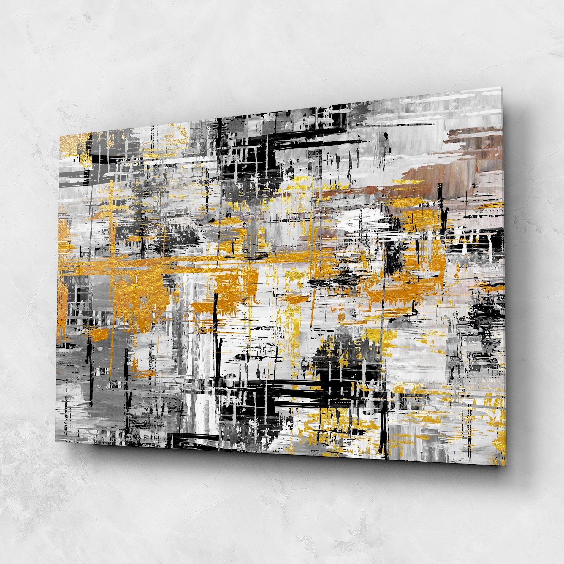 Tablou Sticla Abstract Mix Color mockup 1