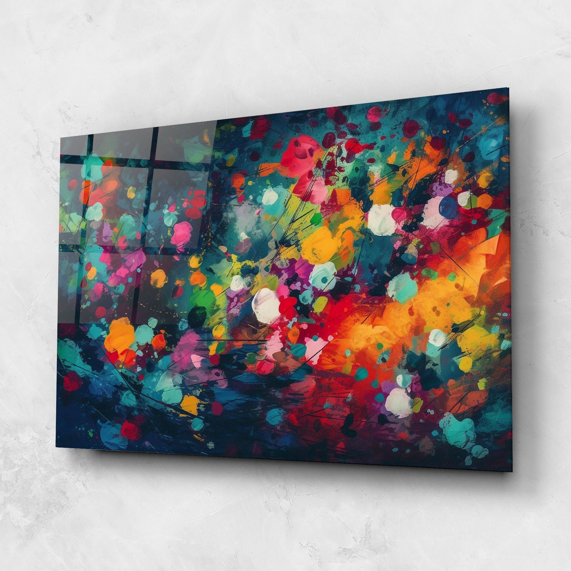 Colors Blue Background mockup 1