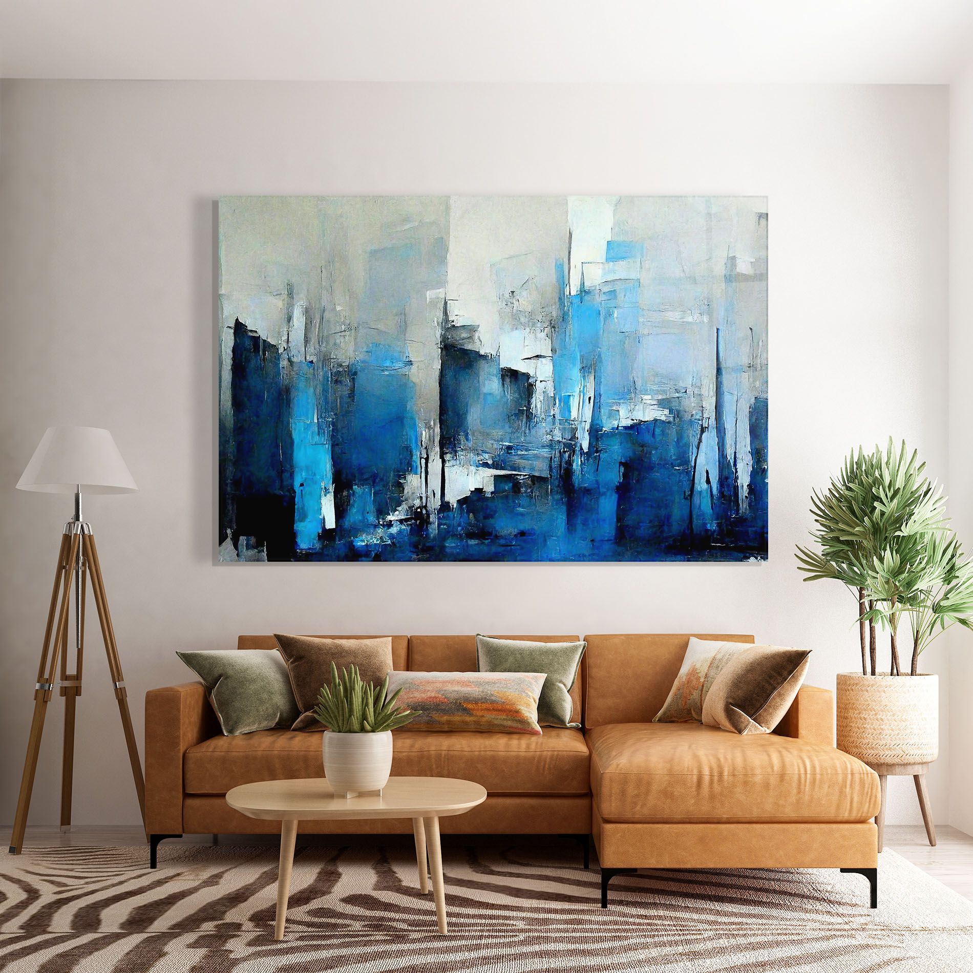 Blue Gray Color mockup 7