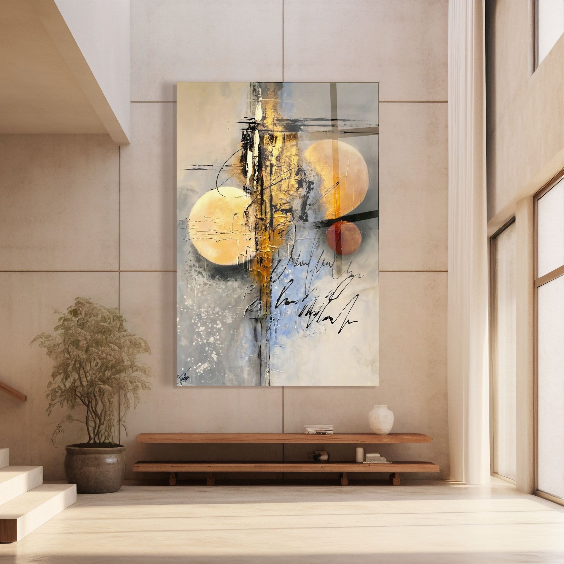 Abstract Moons mockup 8