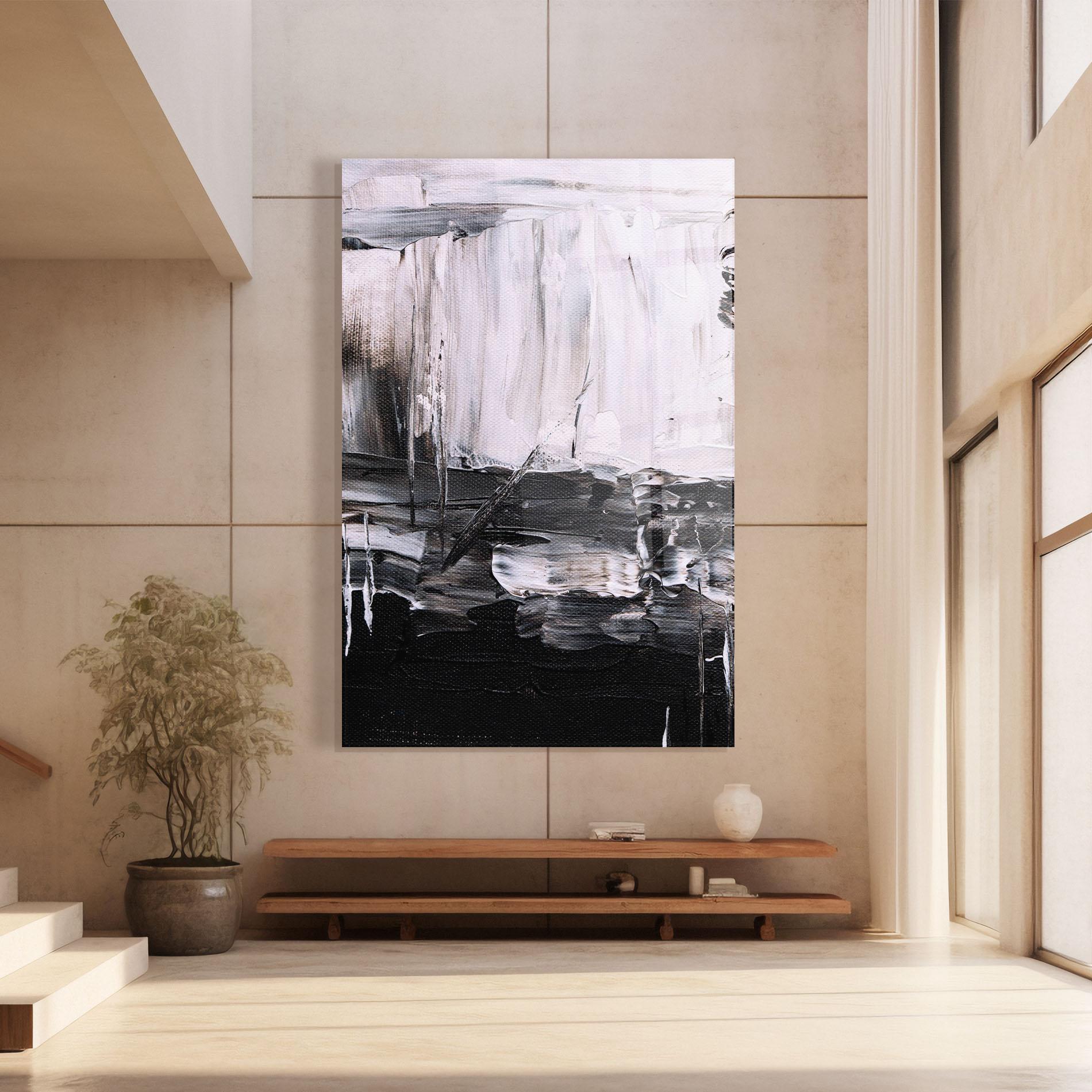 Tablou Sticla Abstract Paintings mockup 8