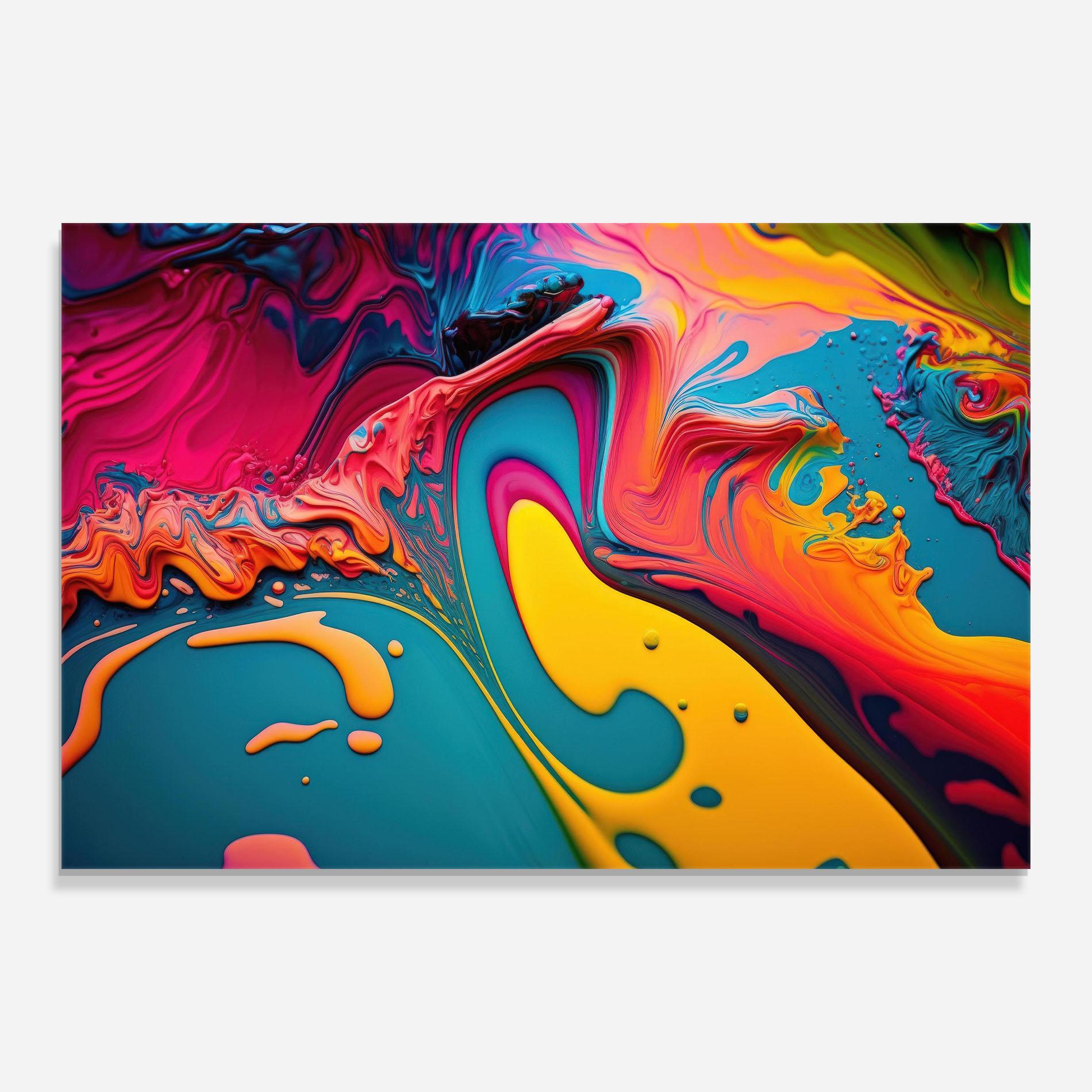 Tablou Sticla Acrylic Close Up mockup 0