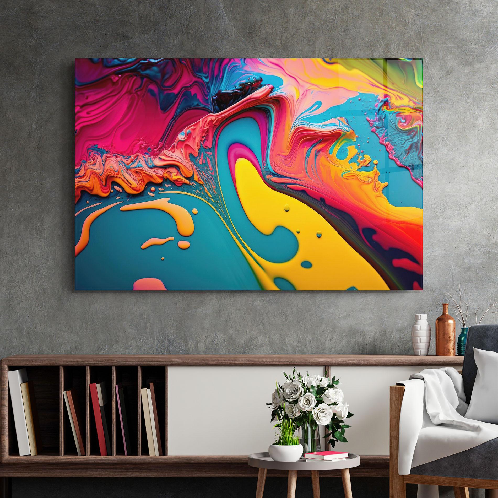 Tablou Sticla Acrylic Close Up mockup 2