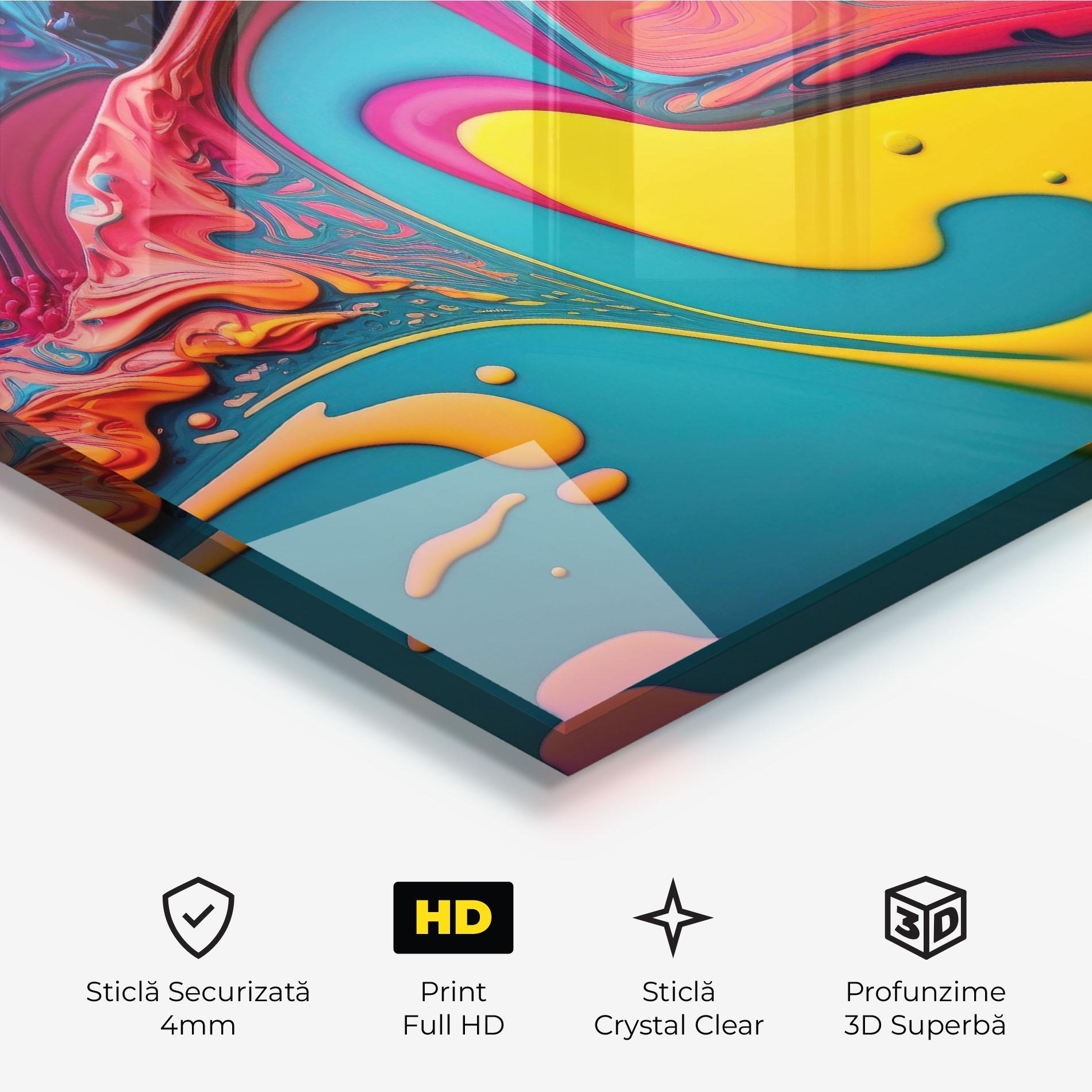 Tablou Sticla Acrylic Close Up mockup 3